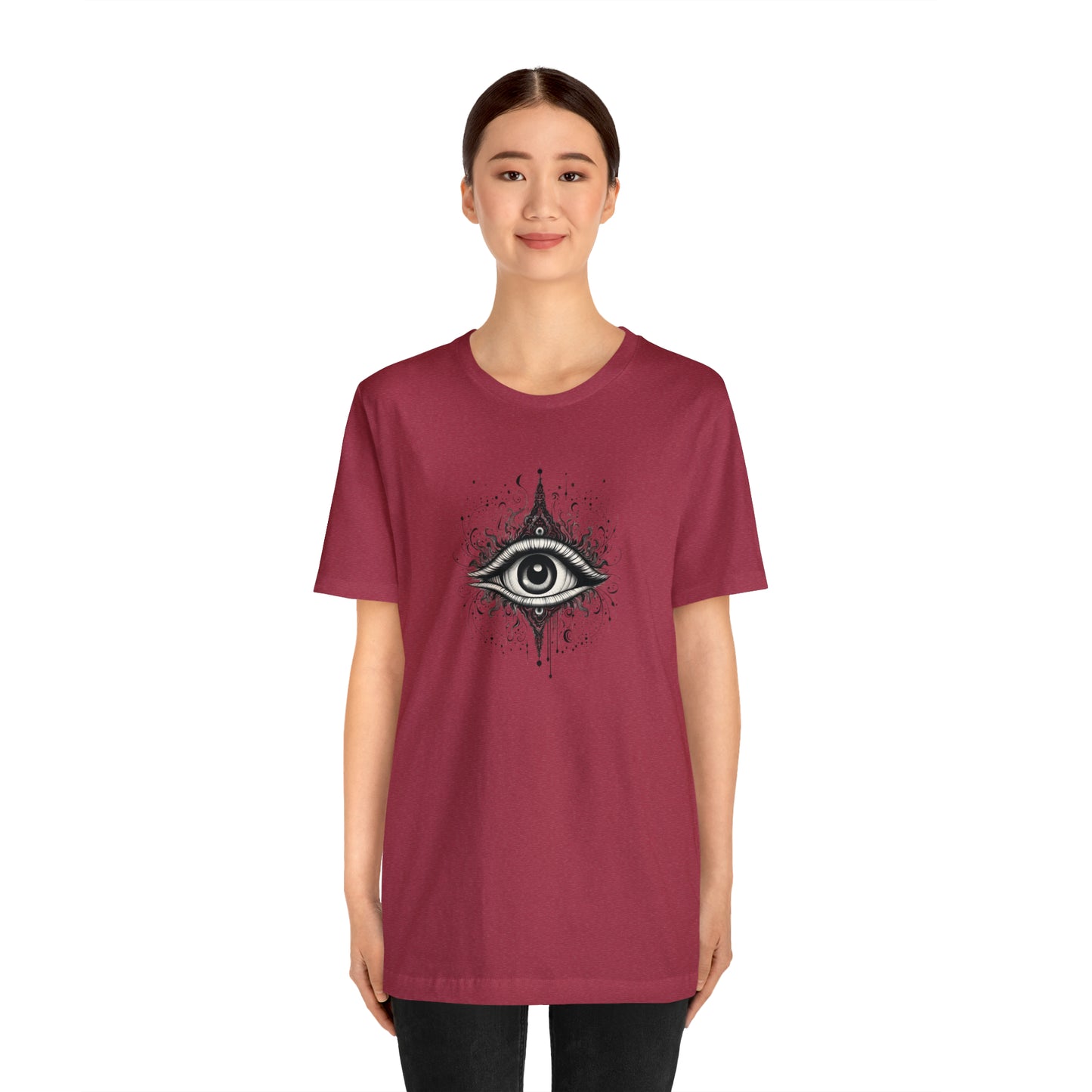 Vision is the Art of Seeing What is Invisible - Unisex Jersey Short Sleeve Tee
