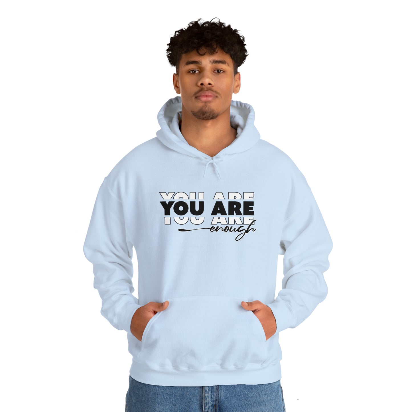 You Are Enough - Unisex Heavy Blend™ Hooded Sweatshirt
