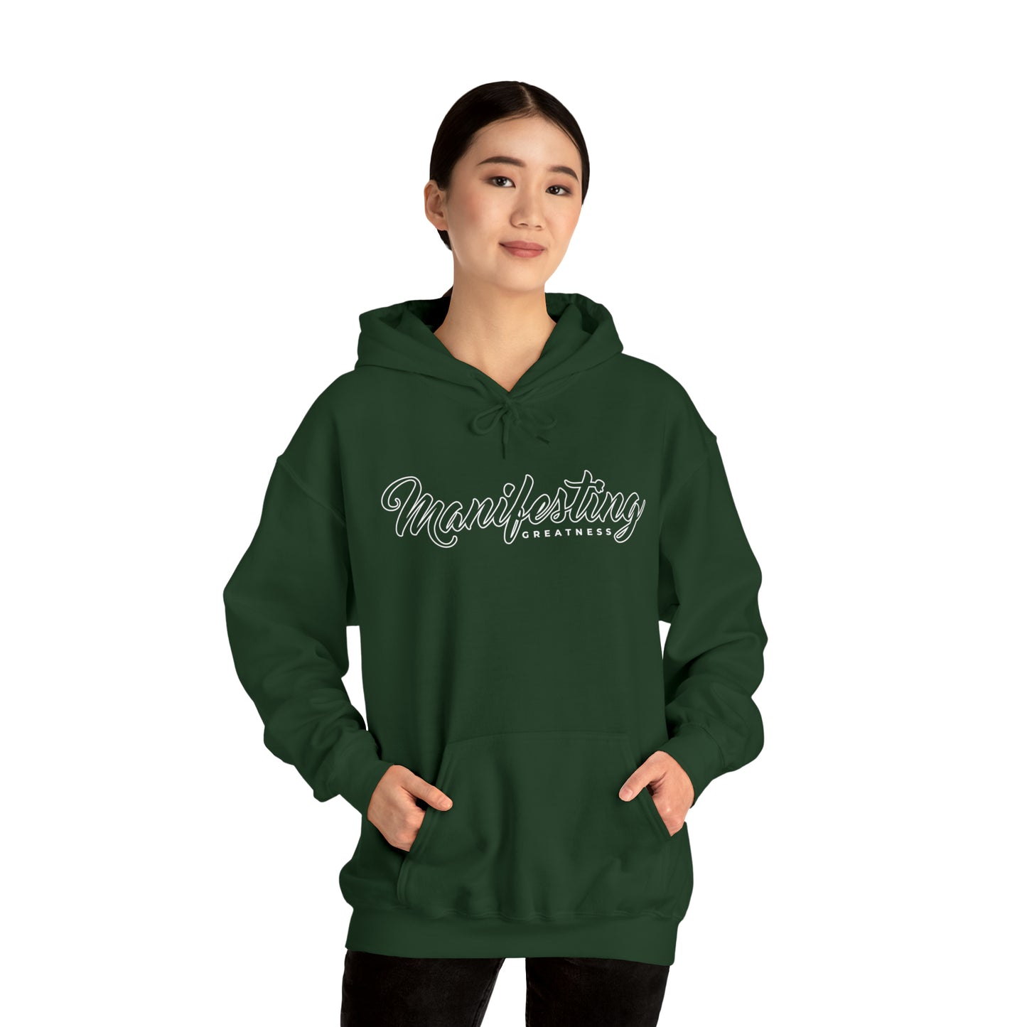 Manifesting Greatness - Unisex Heavy Blend™ Hooded Sweatshirt