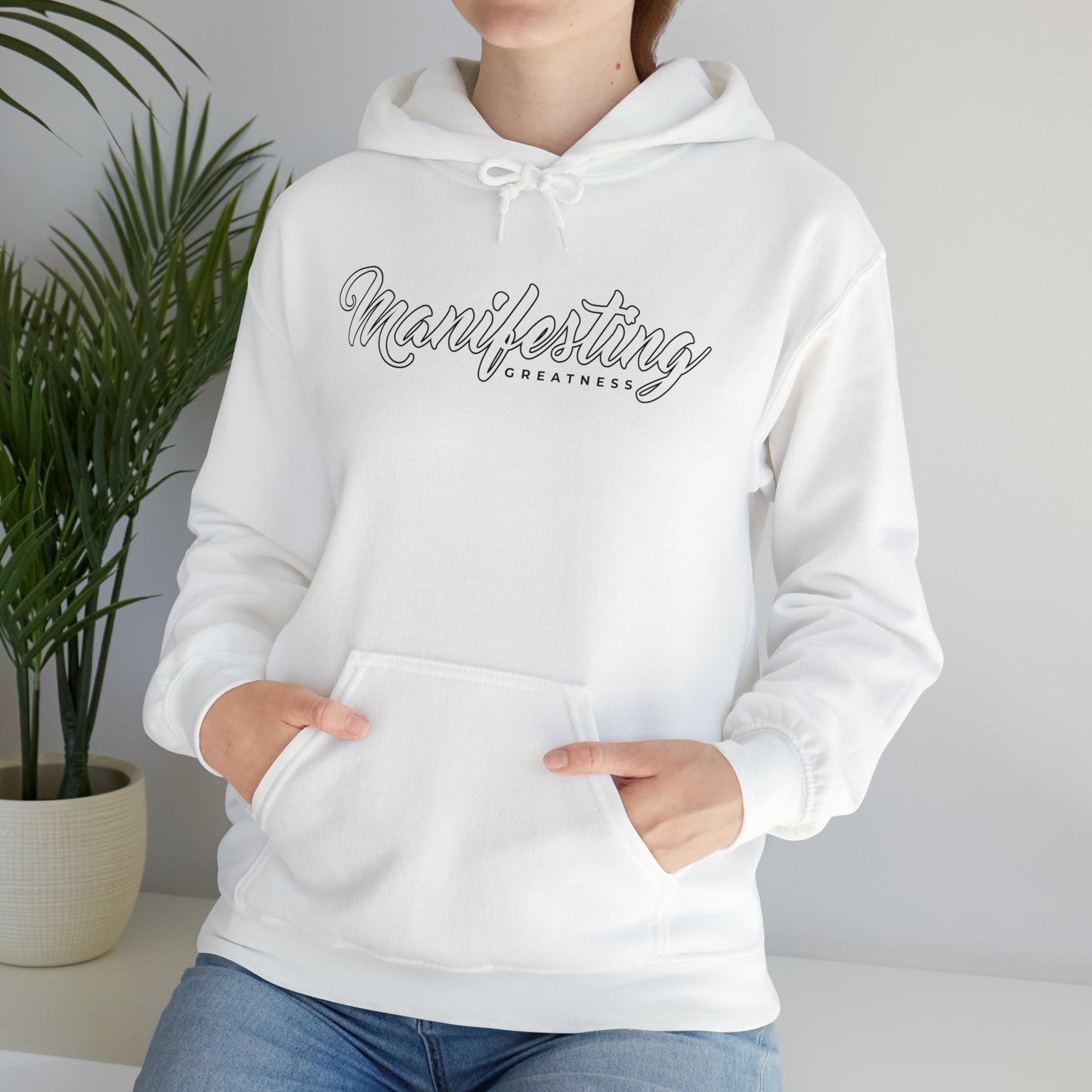 Manifesting Greatness - Unisex Heavy Blend™ Hooded Sweatshirt