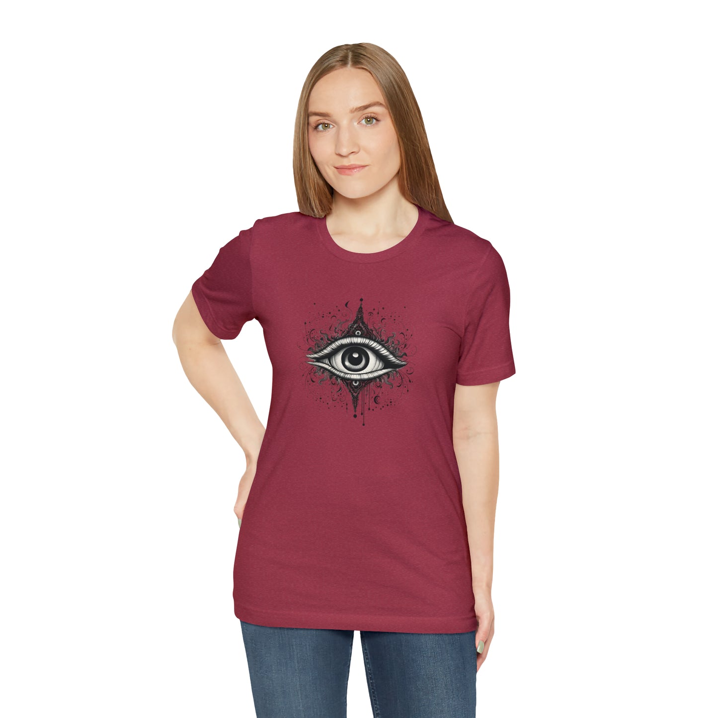 Vision is the Art of Seeing What is Invisible - Unisex Jersey Short Sleeve Tee