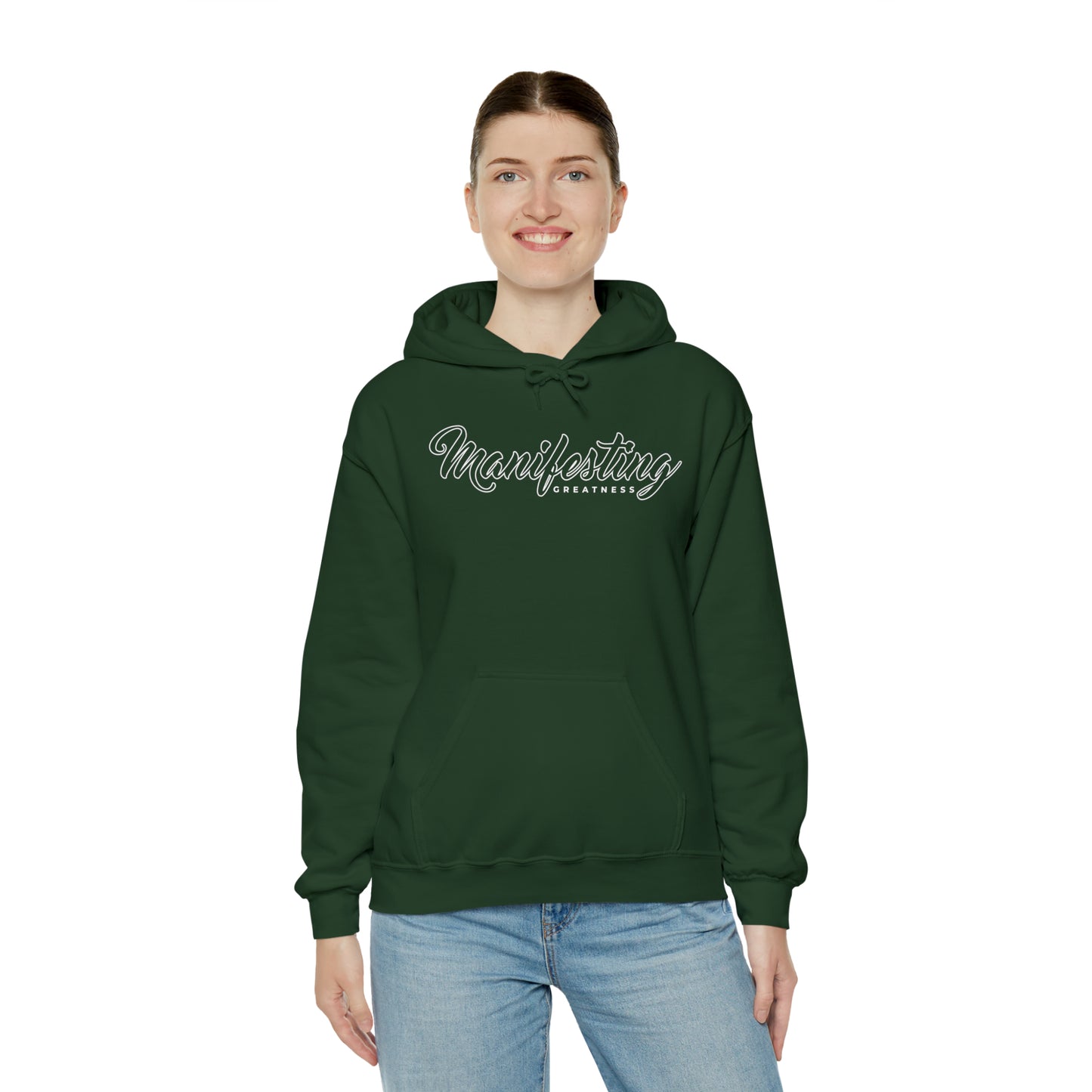 Manifesting Greatness - Unisex Heavy Blend™ Hooded Sweatshirt