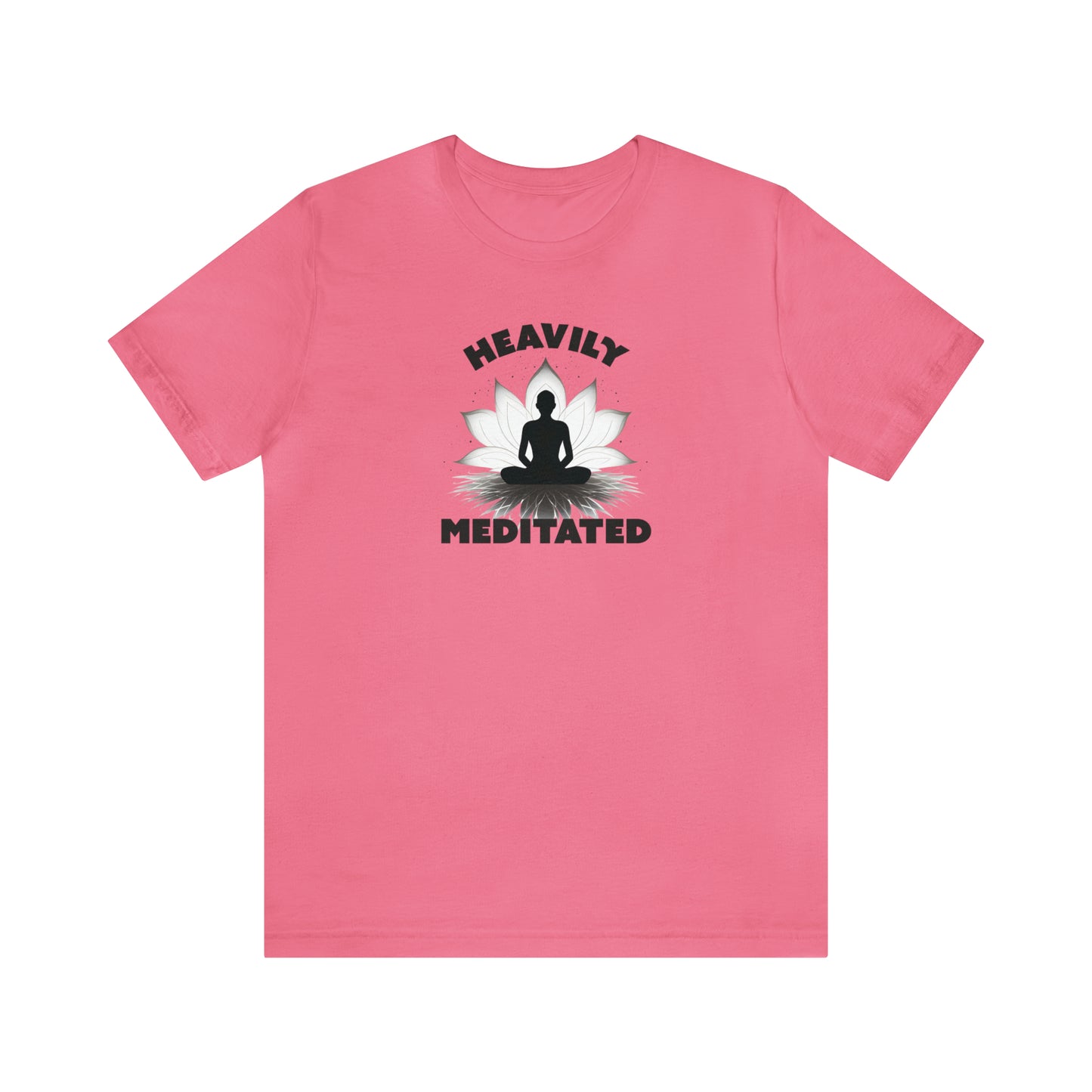 Heavily Meditated - Light Colors - Unisex Jersey Short Sleeve Tee