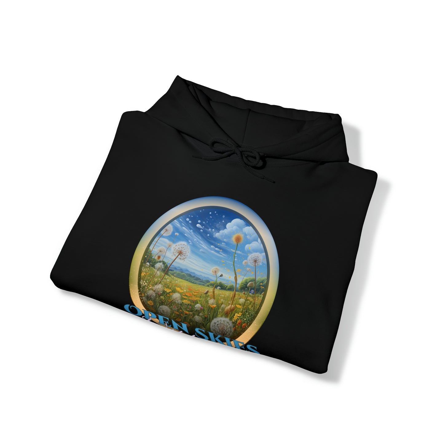 Open Skies and Wildflowers - Unisex Heavy Blend™ Hooded Sweatshirt