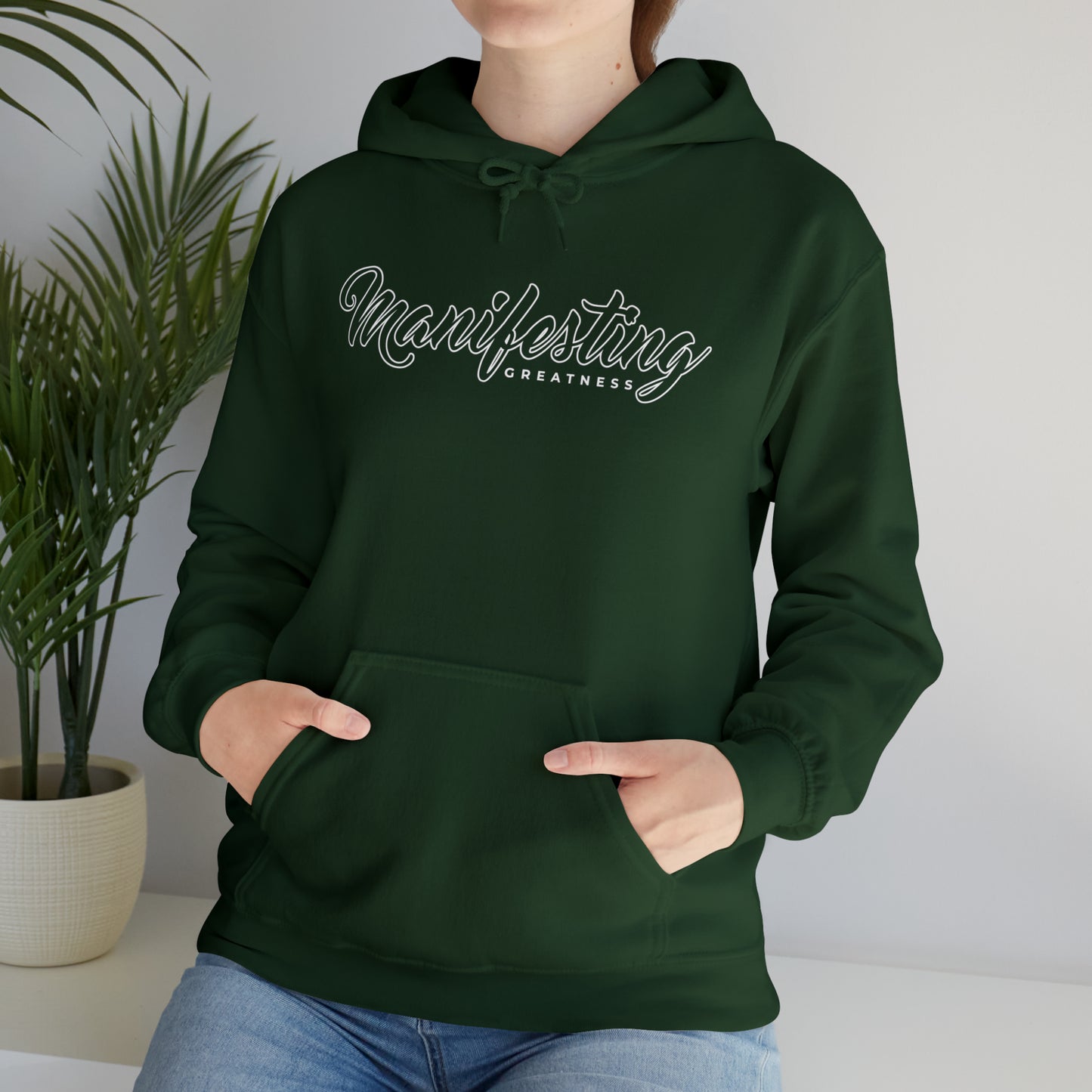 Manifesting Greatness - Unisex Heavy Blend™ Hooded Sweatshirt