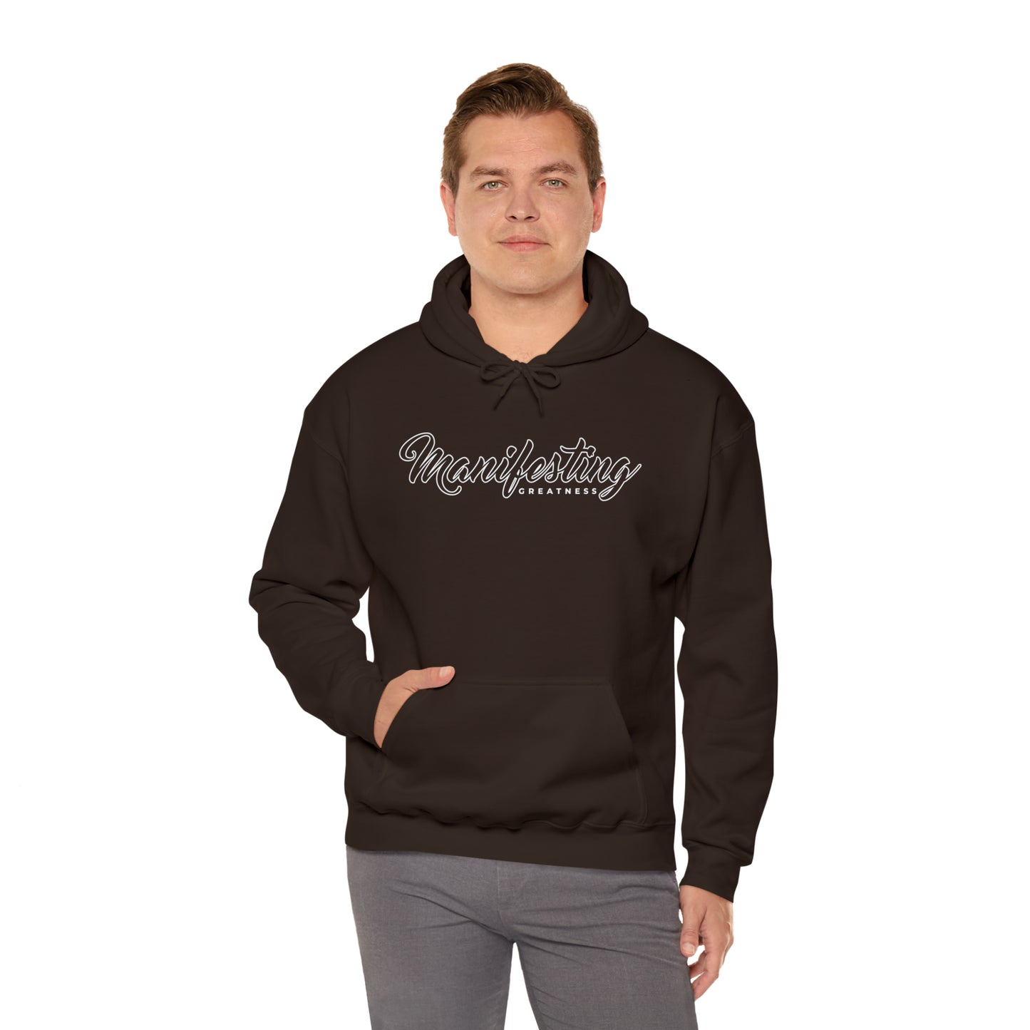 Manifesting Greatness - Unisex Heavy Blend™ Hooded Sweatshirt