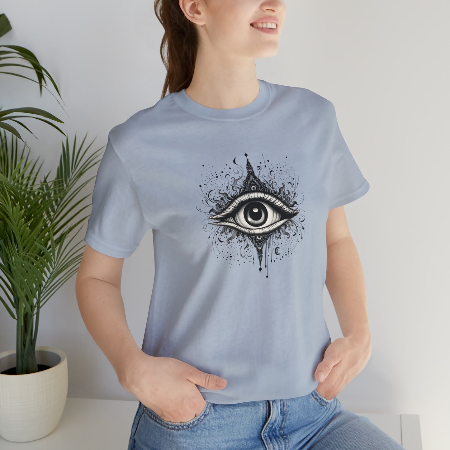 Vision is the Art of Seeing What is Invisible - Unisex Jersey Short Sleeve Tee