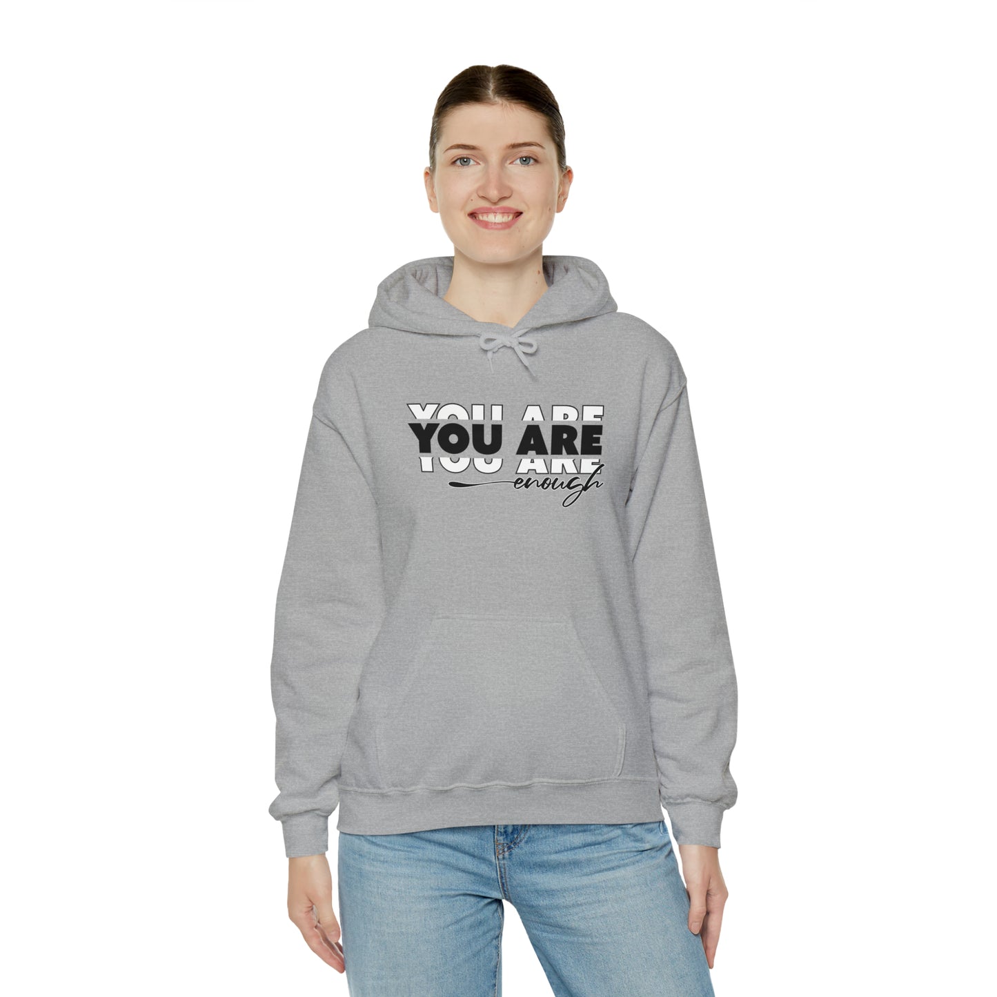 You Are Enough - Unisex Heavy Blend™ Hooded Sweatshirt