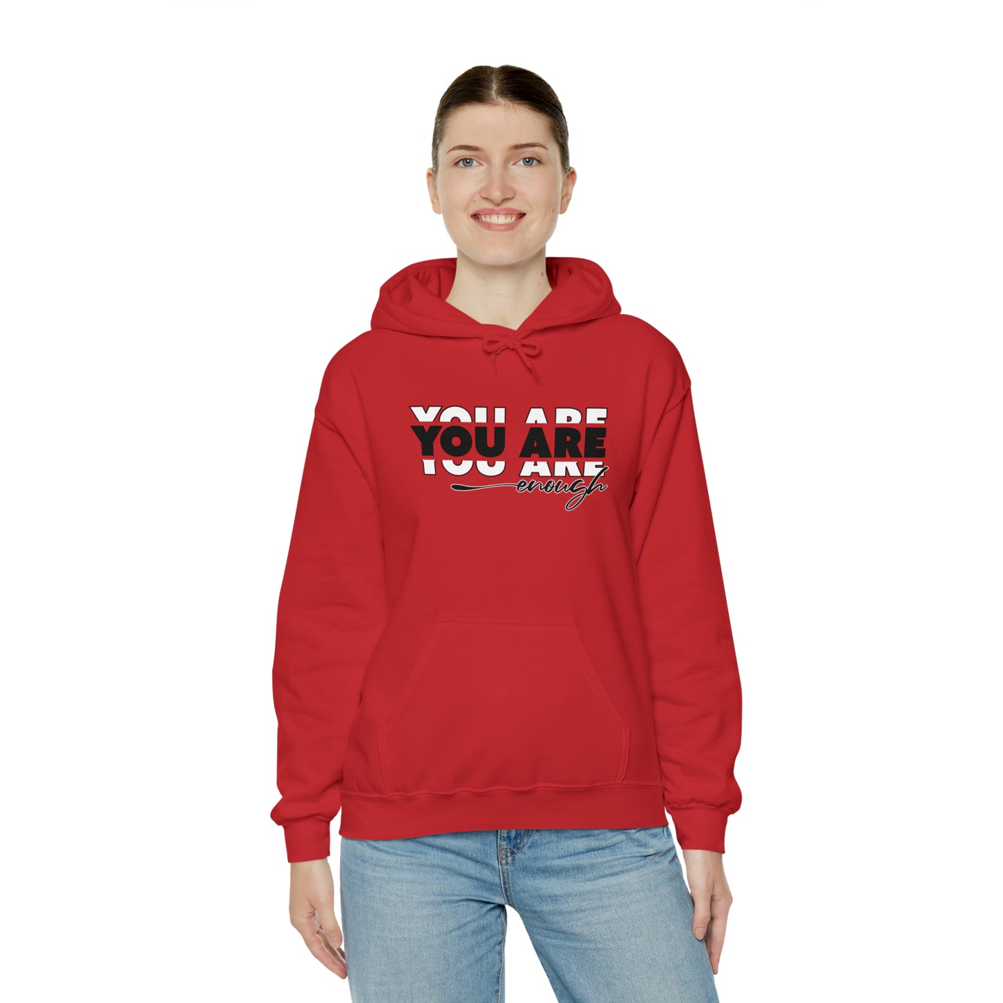 You Are Enough - Unisex Heavy Blend™ Hooded Sweatshirt