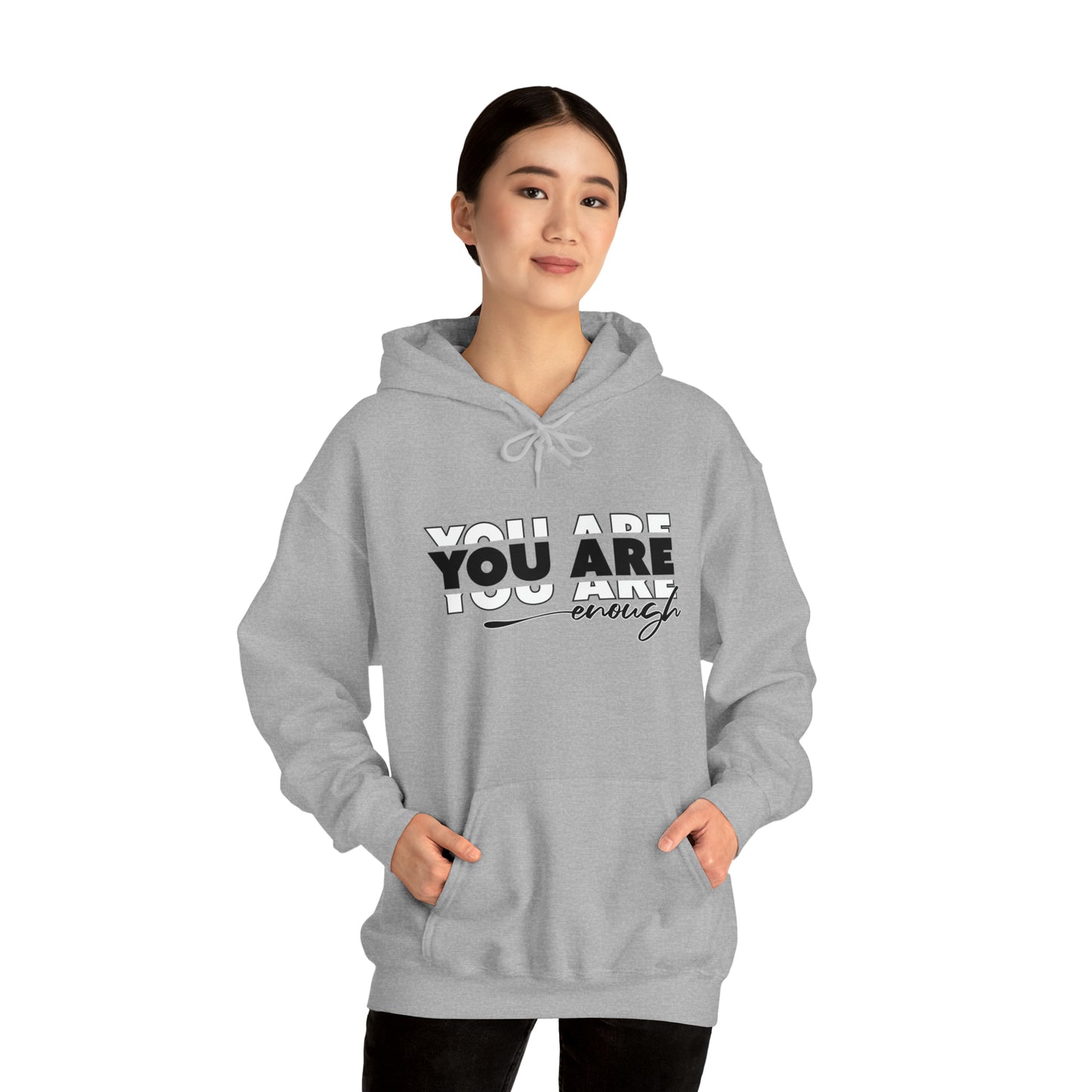 You Are Enough - Unisex Heavy Blend™ Hooded Sweatshirt