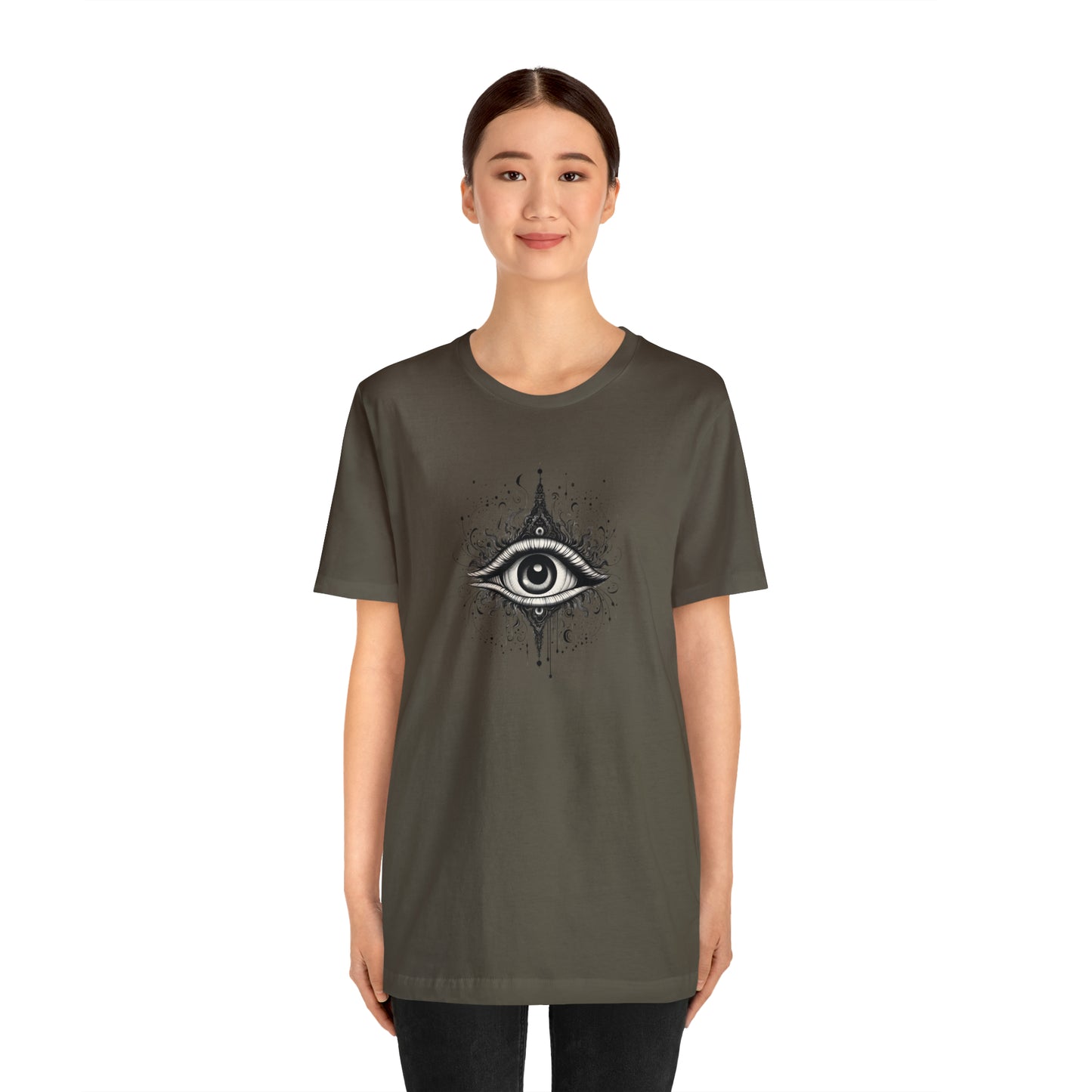 Vision is the Art of Seeing What is Invisible - Unisex Jersey Short Sleeve Tee