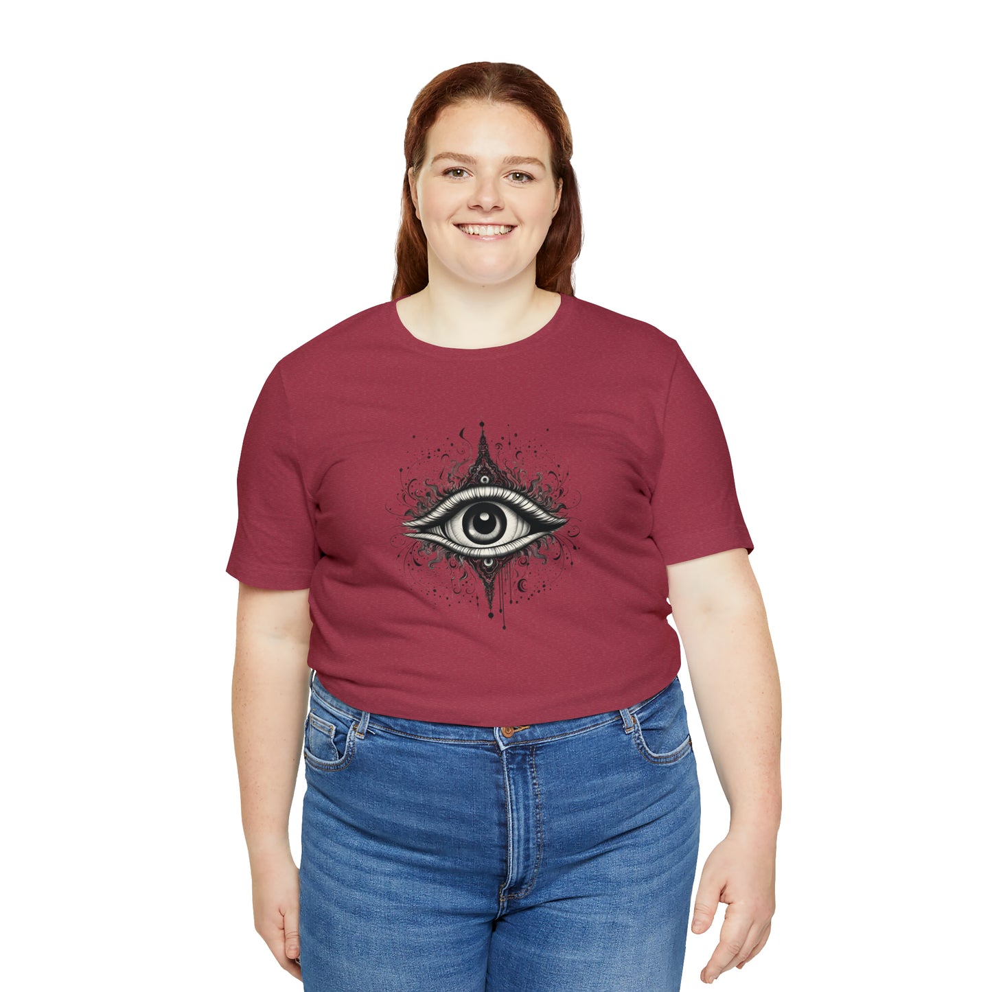 Vision is the Art of Seeing What is Invisible - Unisex Jersey Short Sleeve Tee