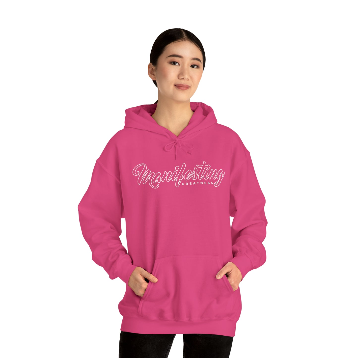 Manifesting Greatness - Unisex Heavy Blend™ Hooded Sweatshirt