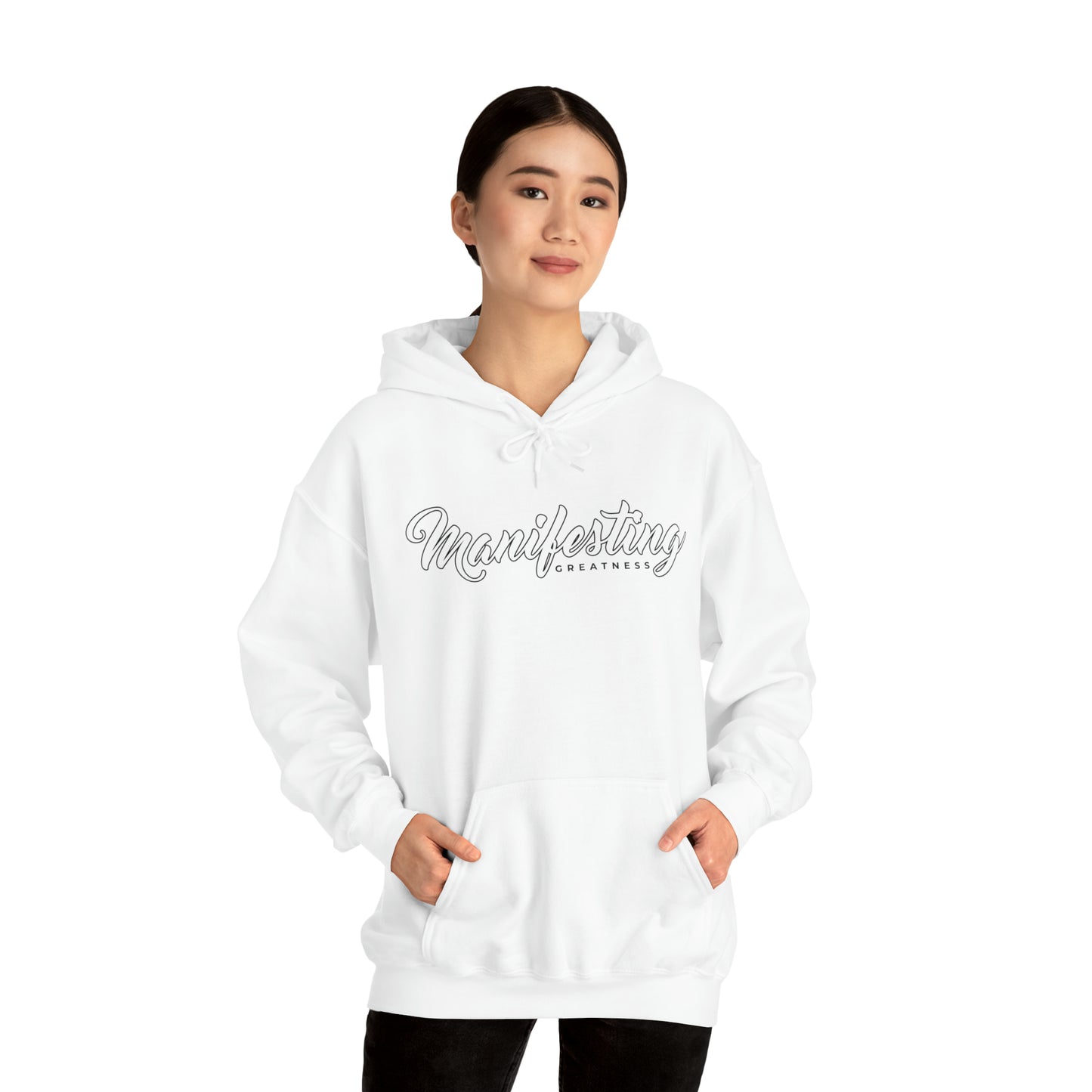 Manifesting Greatness - Unisex Heavy Blend™ Hooded Sweatshirt