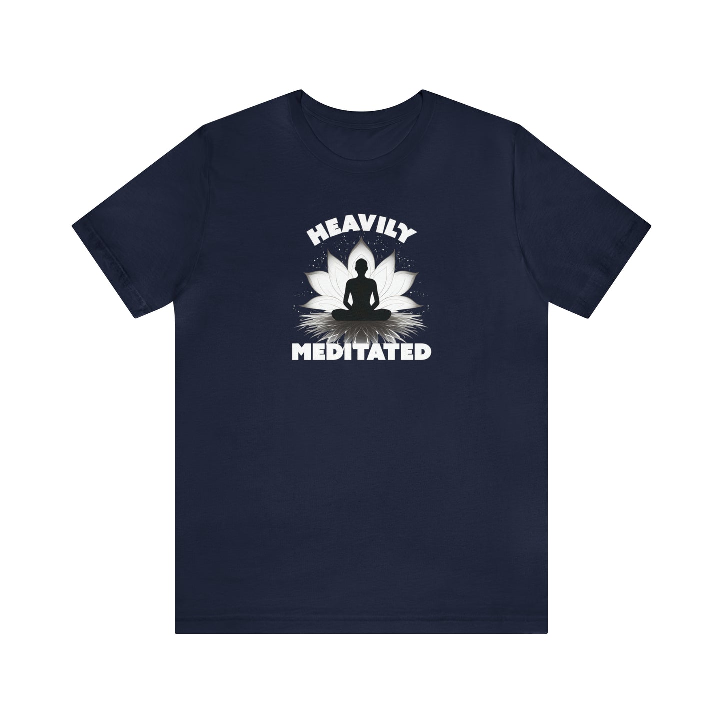 Heavily Meditated - Deep Colors - Unisex Jersey Short Sleeve Tee