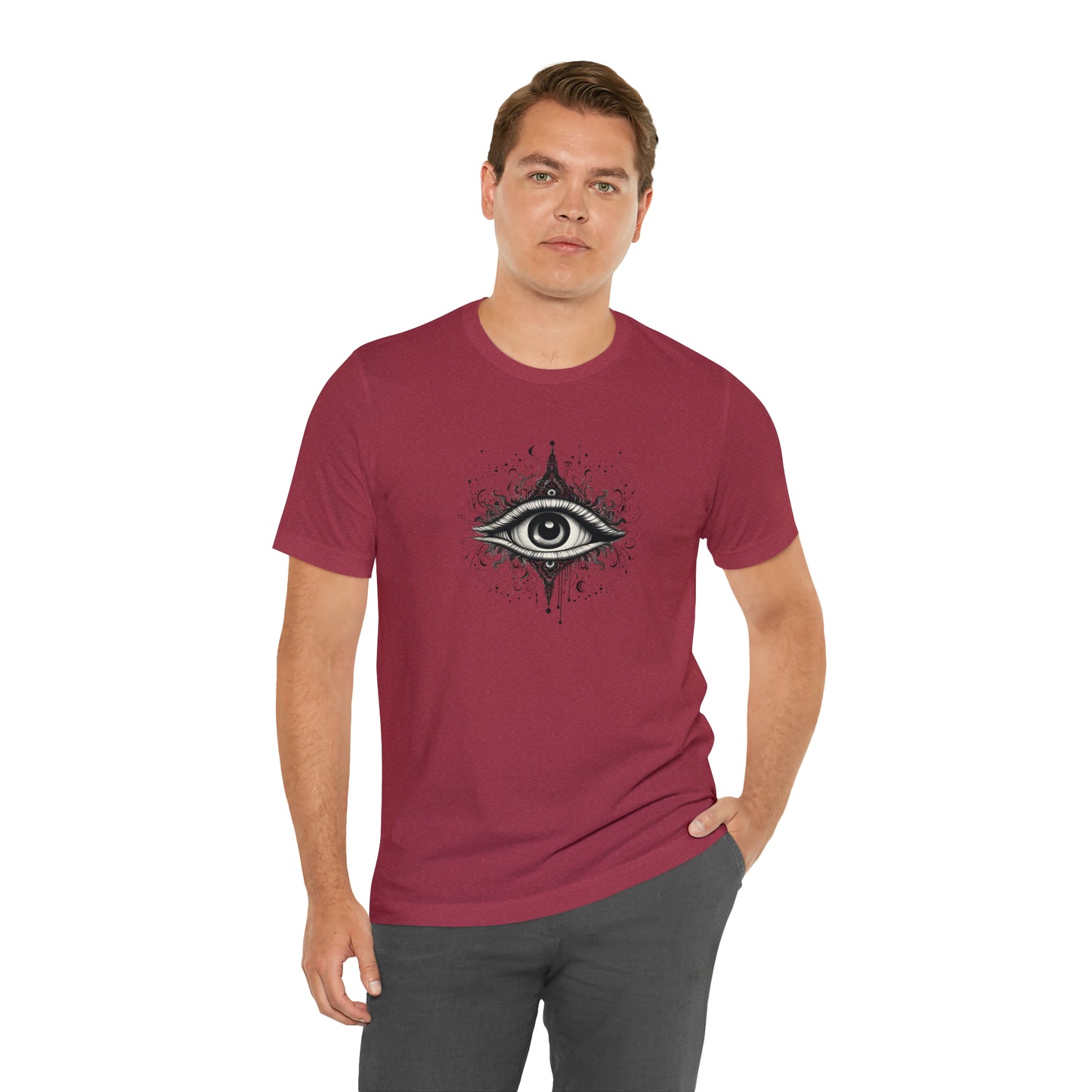 Vision is the Art of Seeing What is Invisible - Unisex Jersey Short Sleeve Tee