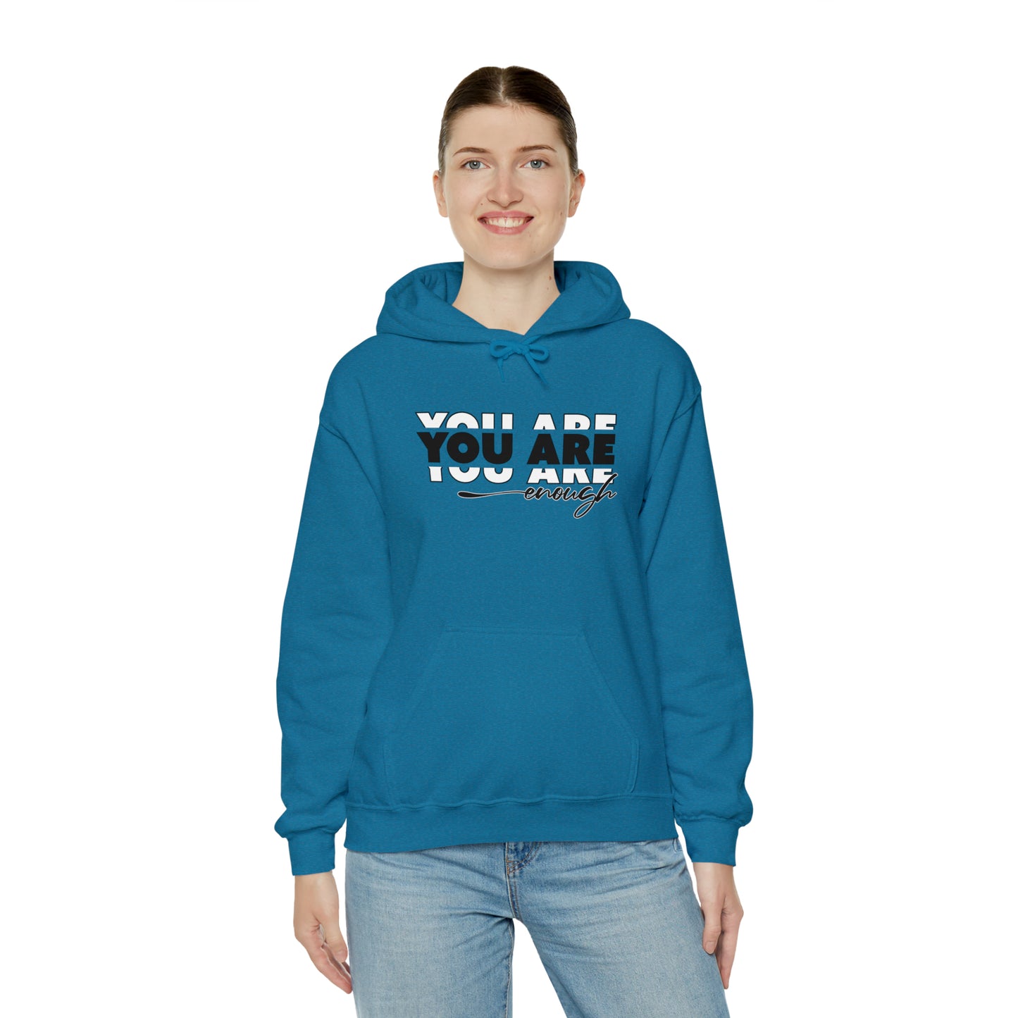 You Are Enough - Unisex Heavy Blend™ Hooded Sweatshirt