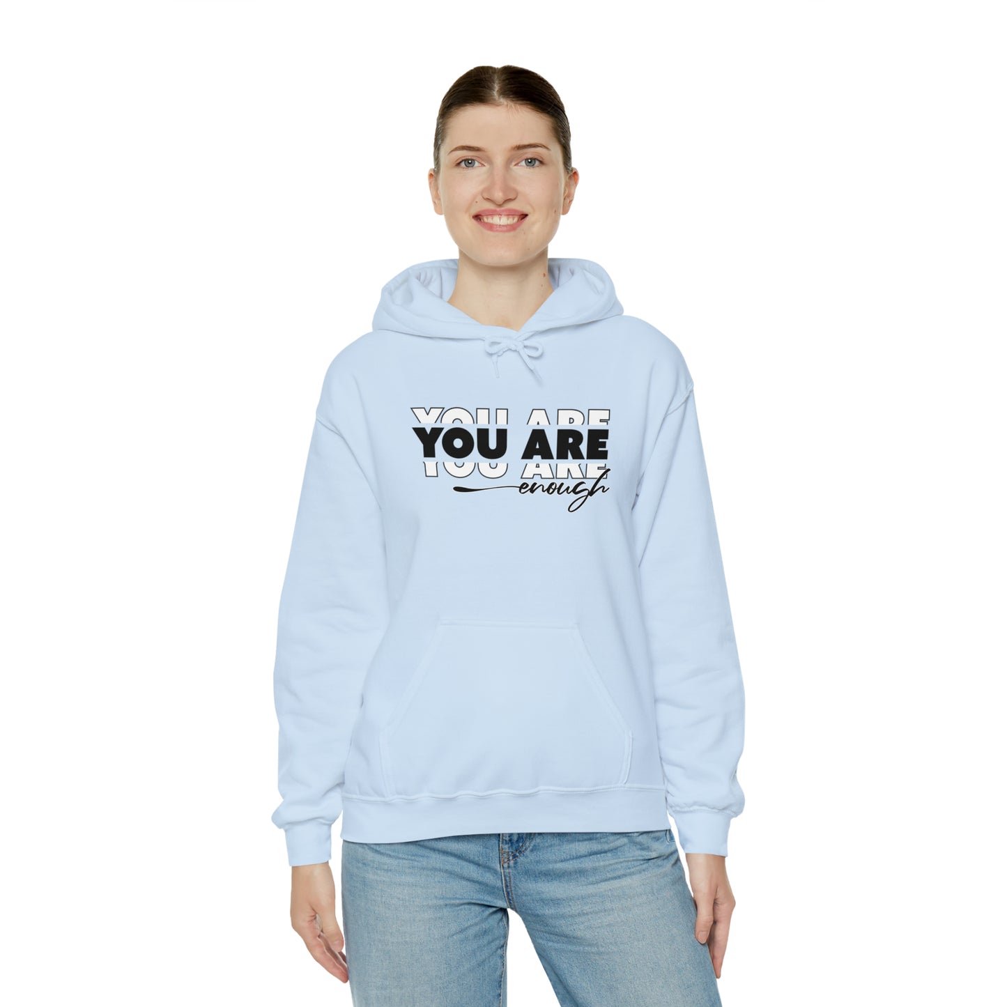 You Are Enough - Unisex Heavy Blend™ Hooded Sweatshirt