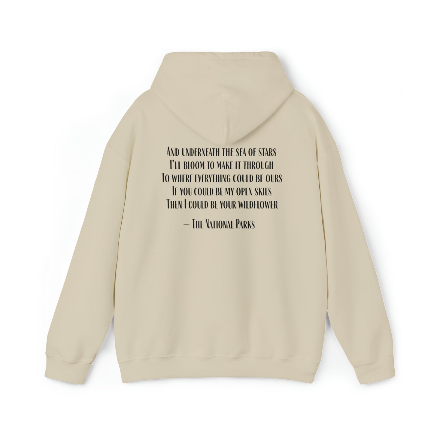Open Skies and Wildflowers - Unisex Heavy Blend™ Hooded Sweatshirt