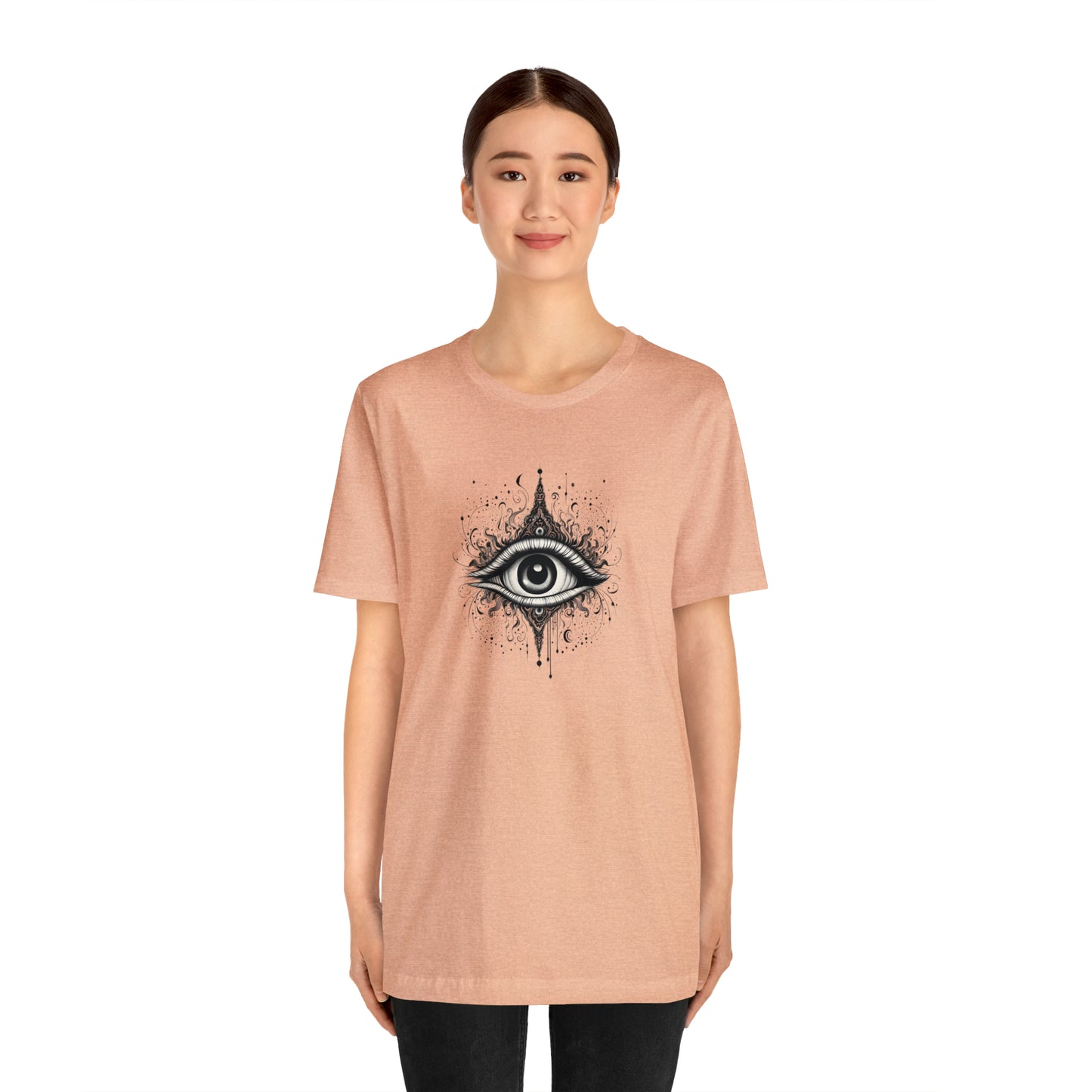 Vision is the Art of Seeing What is Invisible - Unisex Jersey Short Sleeve Tee
