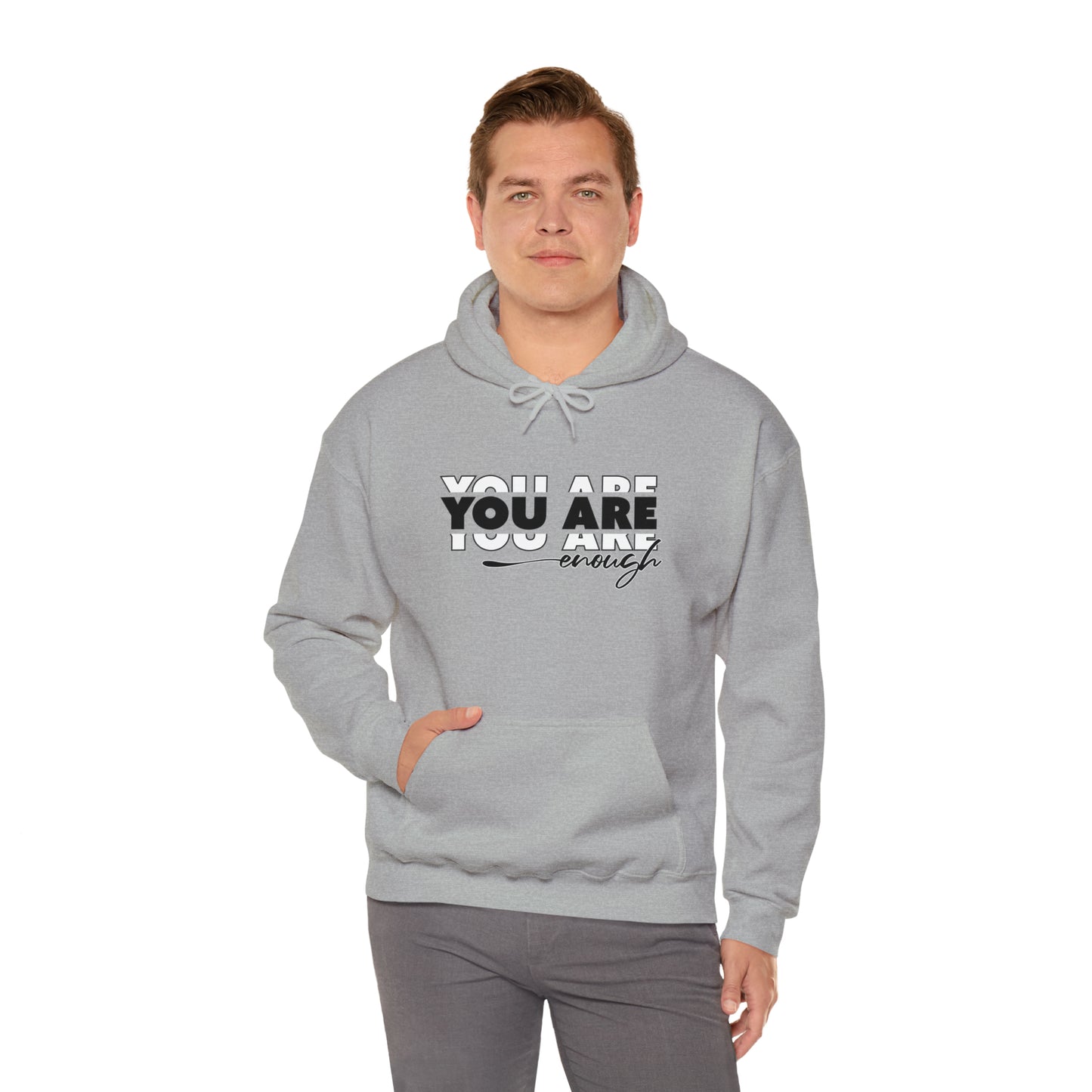 You Are Enough - Unisex Heavy Blend™ Hooded Sweatshirt