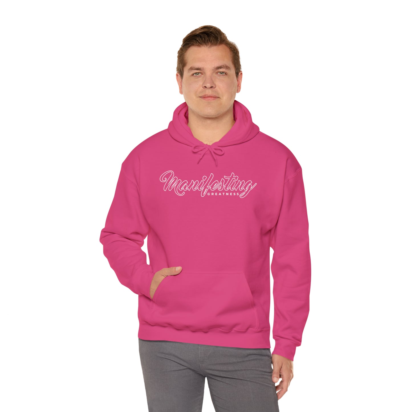 Manifesting Greatness - Unisex Heavy Blend™ Hooded Sweatshirt