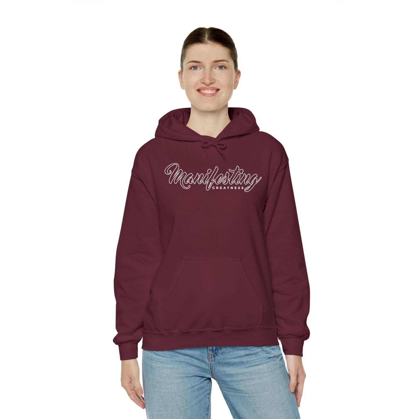 Manifesting Greatness - Unisex Heavy Blend™ Hooded Sweatshirt