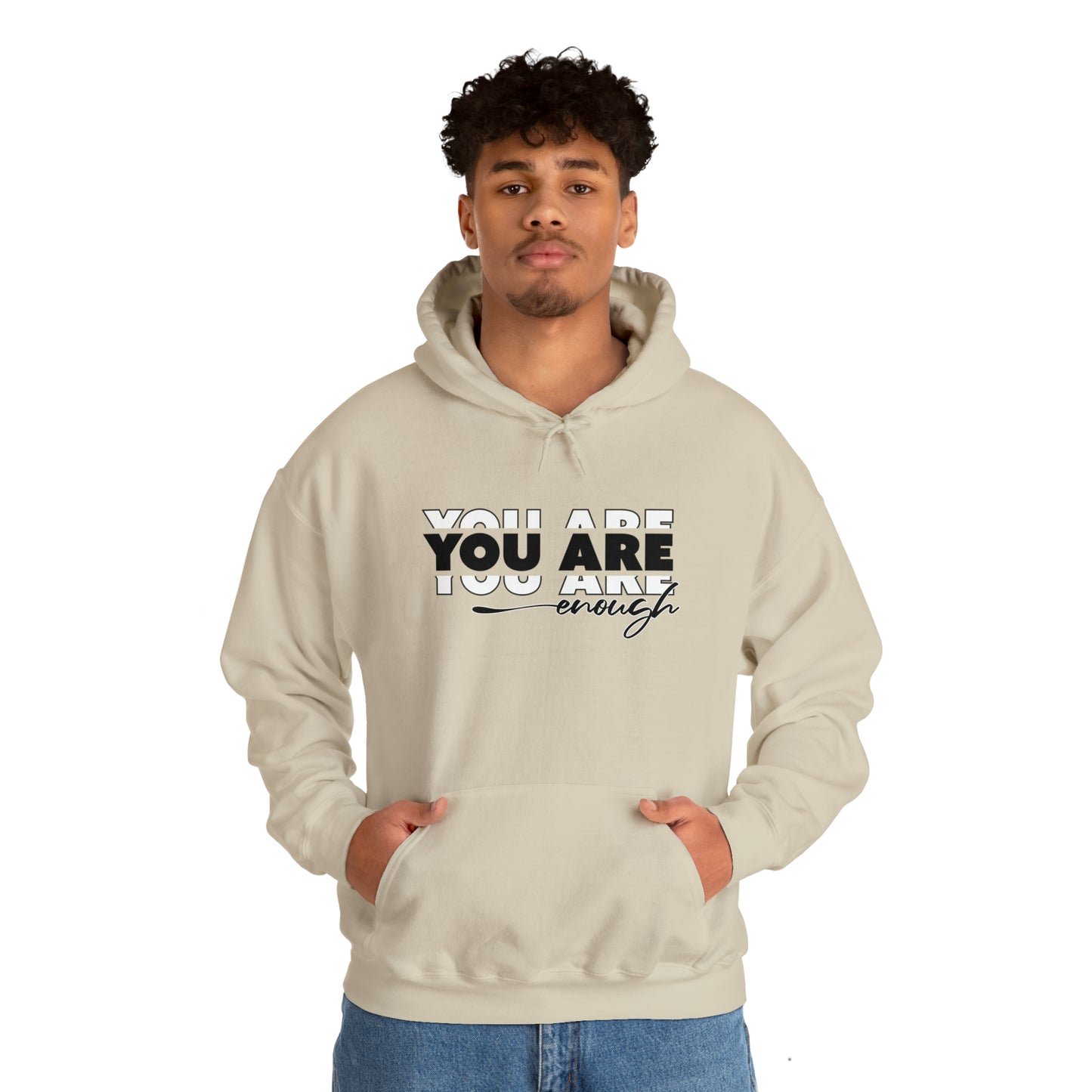 You Are Enough - Unisex Heavy Blend™ Hooded Sweatshirt