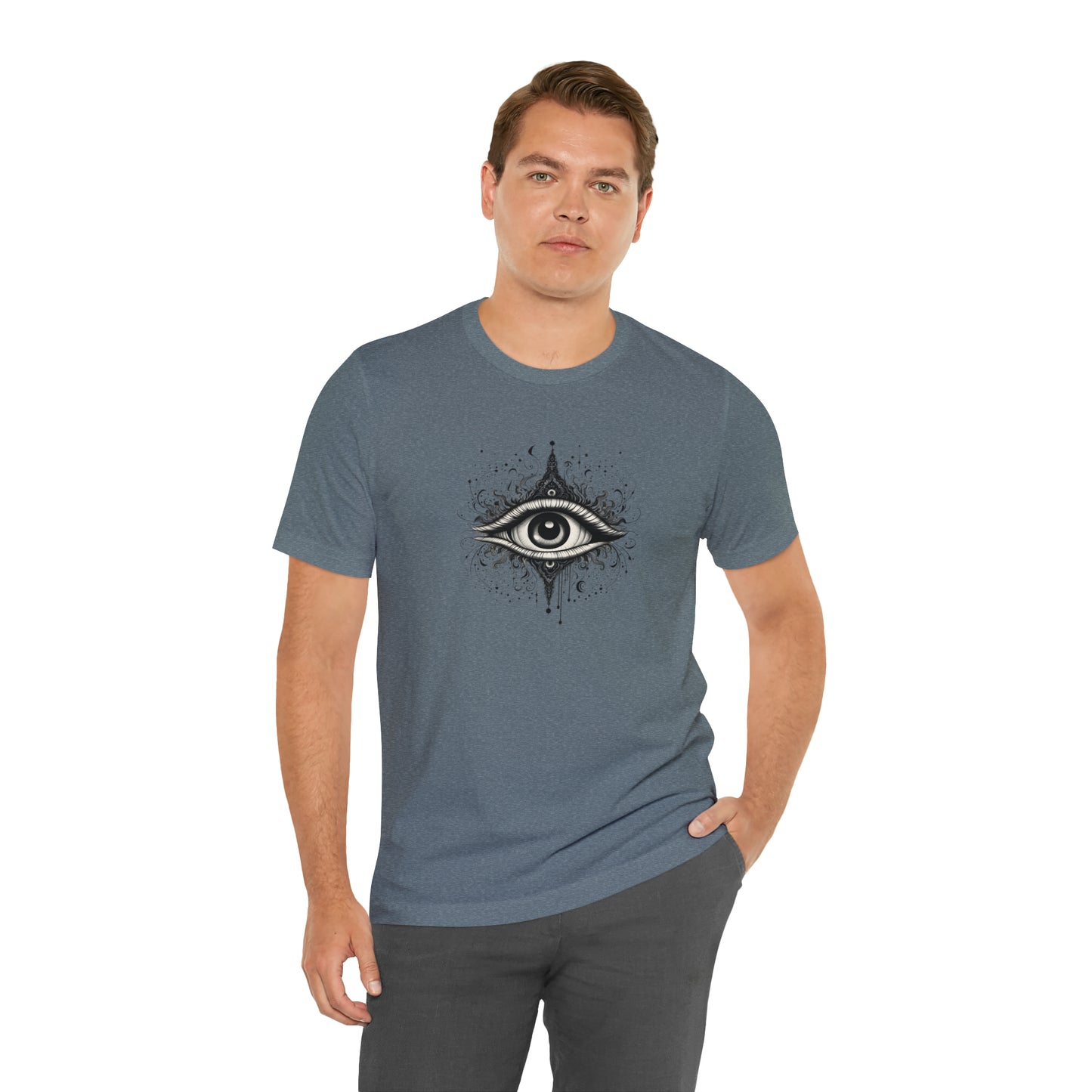 Vision is the Art of Seeing What is Invisible - Unisex Jersey Short Sleeve Tee