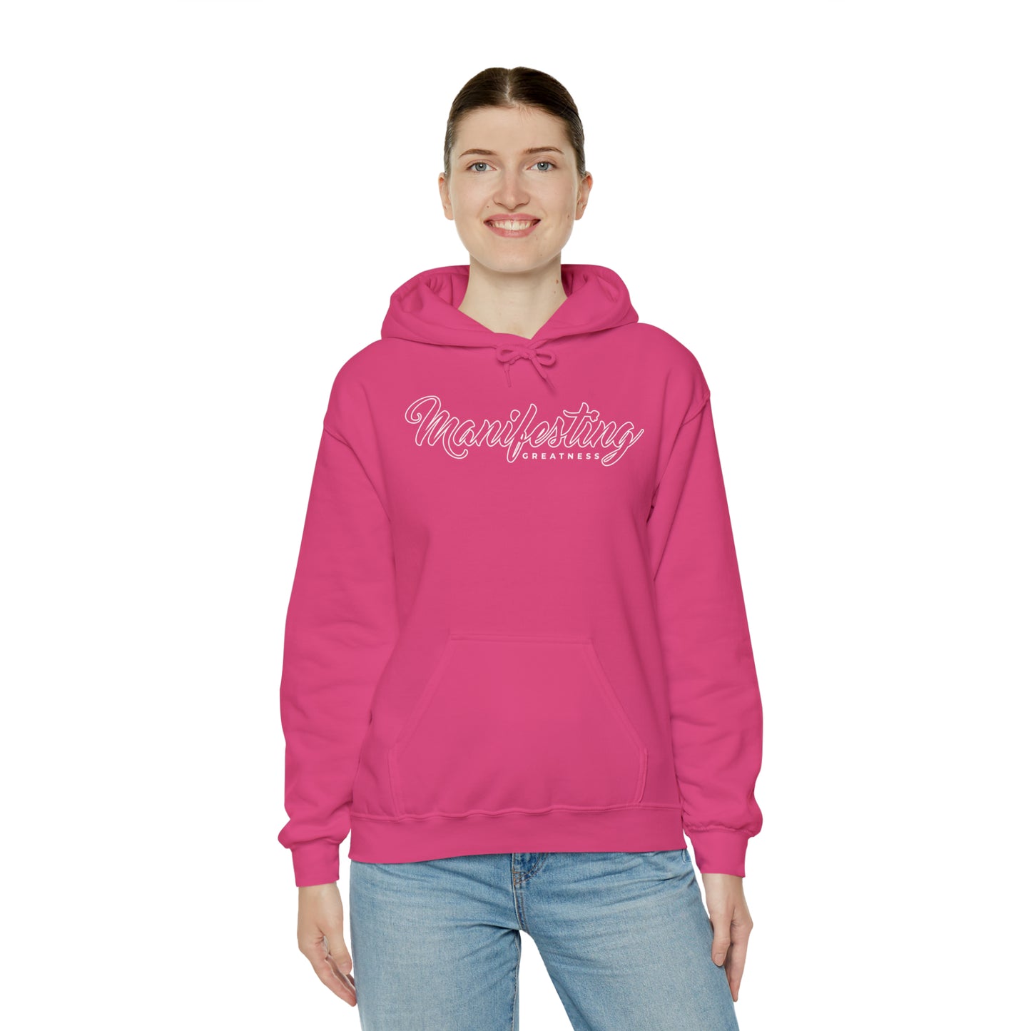 Manifesting Greatness - Unisex Heavy Blend™ Hooded Sweatshirt