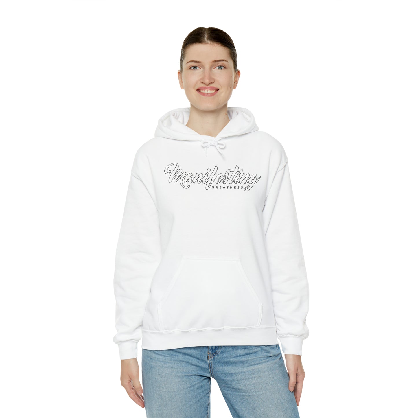 Manifesting Greatness - Unisex Heavy Blend™ Hooded Sweatshirt