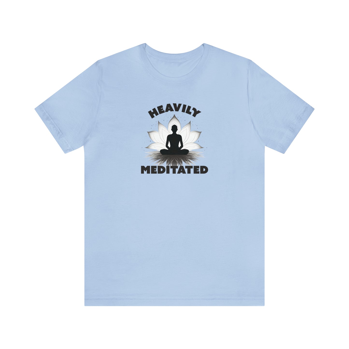 Heavily Meditated - Light Colors - Unisex Jersey Short Sleeve Tee