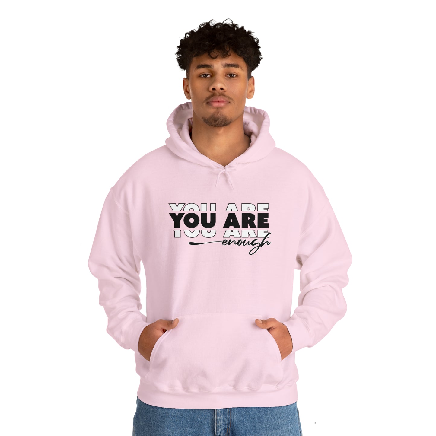 You Are Enough - Unisex Heavy Blend™ Hooded Sweatshirt