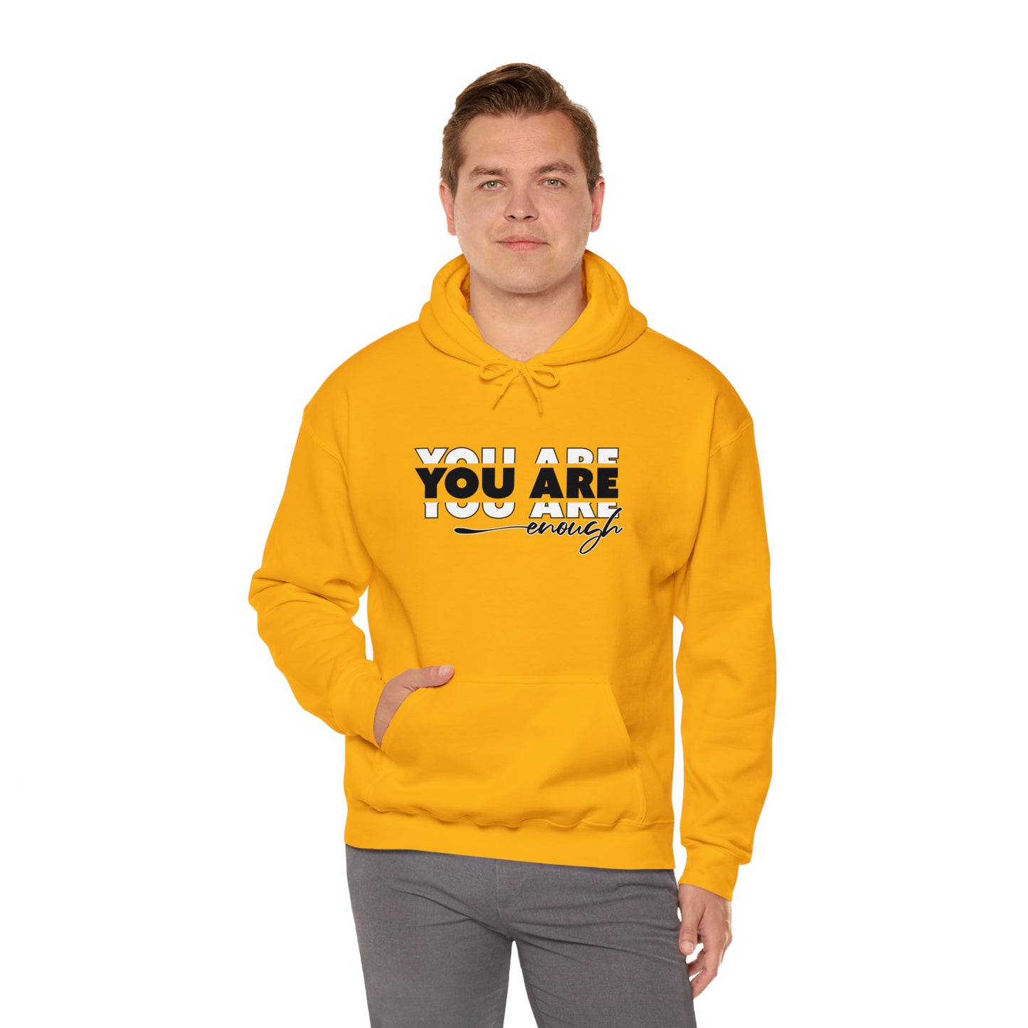 You Are Enough - Unisex Heavy Blend™ Hooded Sweatshirt