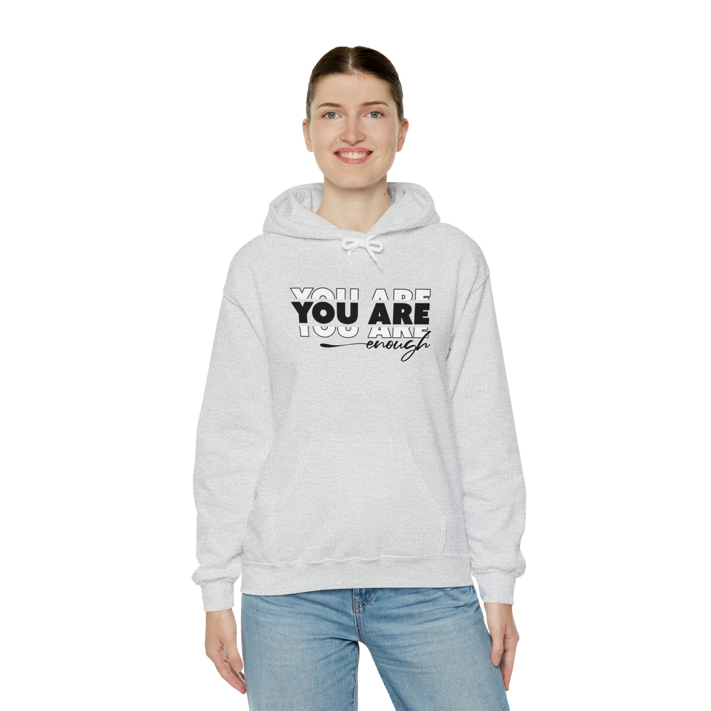 You Are Enough - Unisex Heavy Blend™ Hooded Sweatshirt