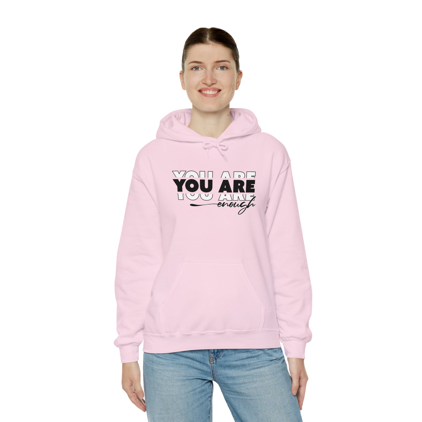 You Are Enough - Unisex Heavy Blend™ Hooded Sweatshirt