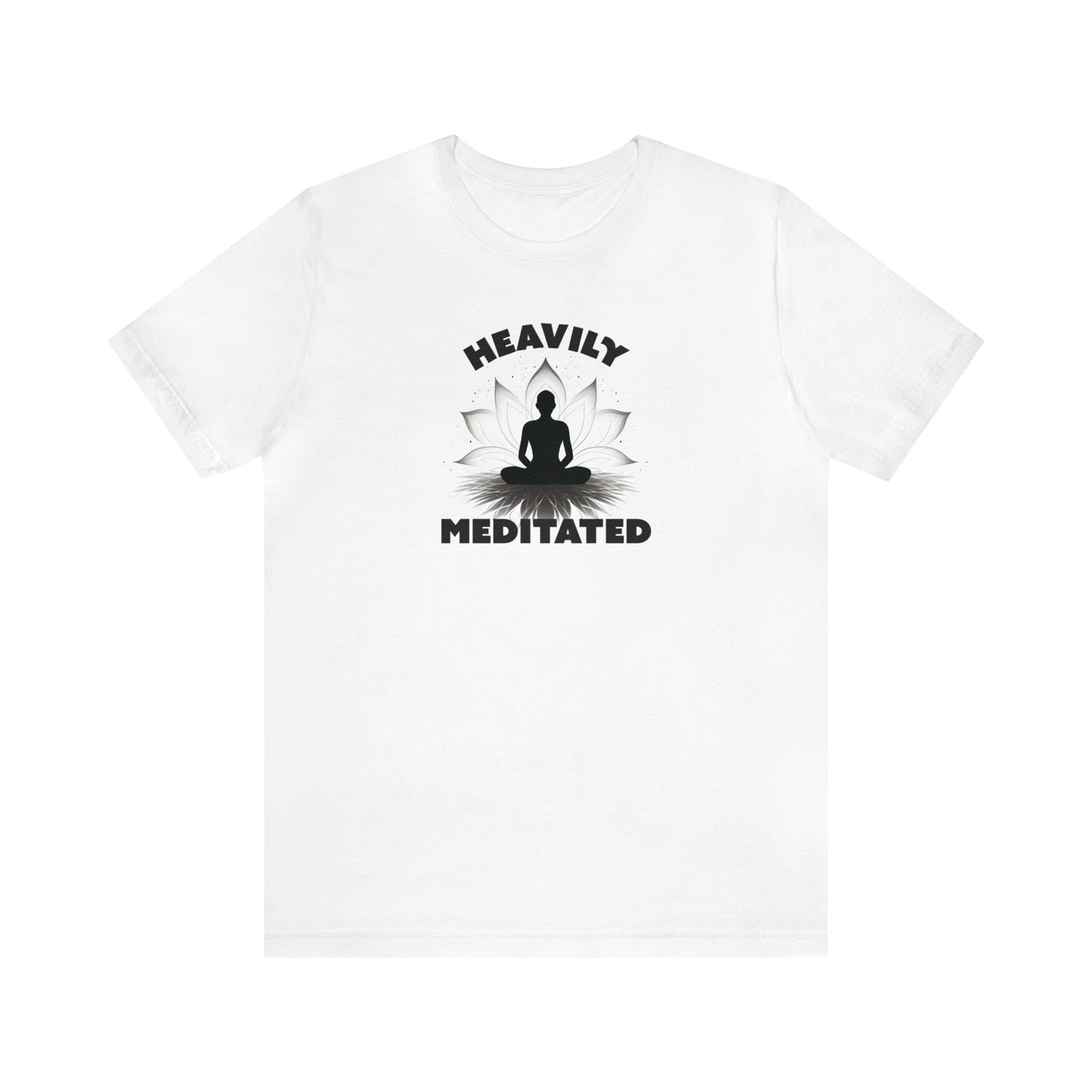 Heavily Meditated - Light Colors - Unisex Jersey Short Sleeve Tee