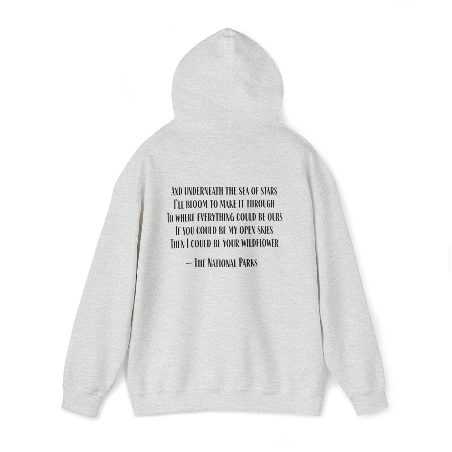 Open Skies and Wildflowers - Unisex Heavy Blend™ Hooded Sweatshirt