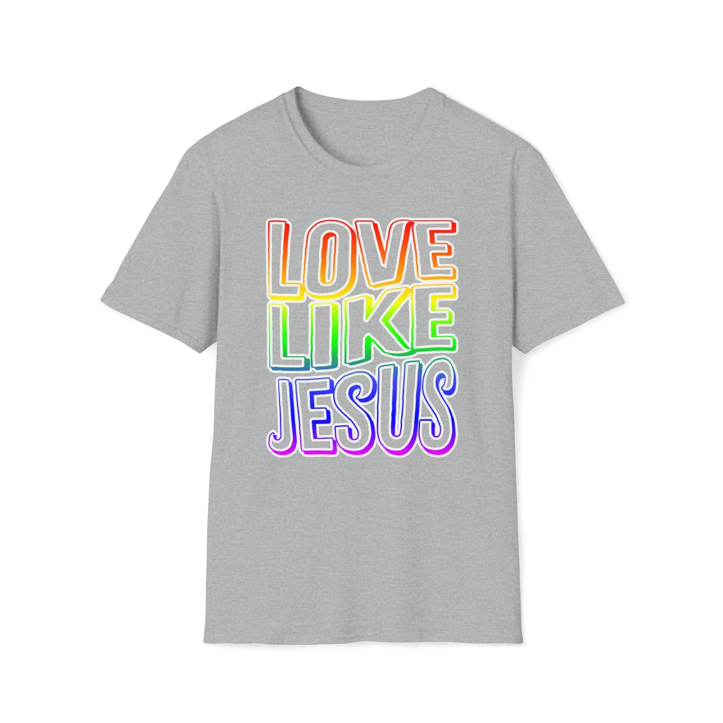 Love Like Jesus - Unisex Softstyle T-Shirt - One Collective Apparel