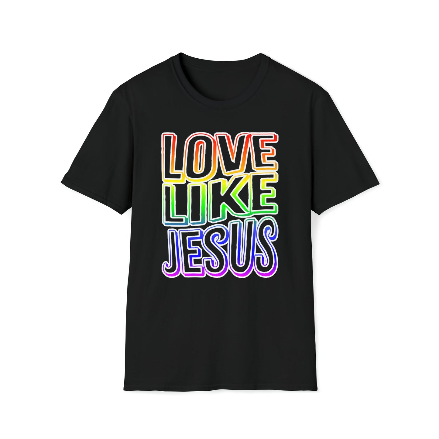 Love Like Jesus - Unisex Softstyle T-Shirt - One Collective Apparel