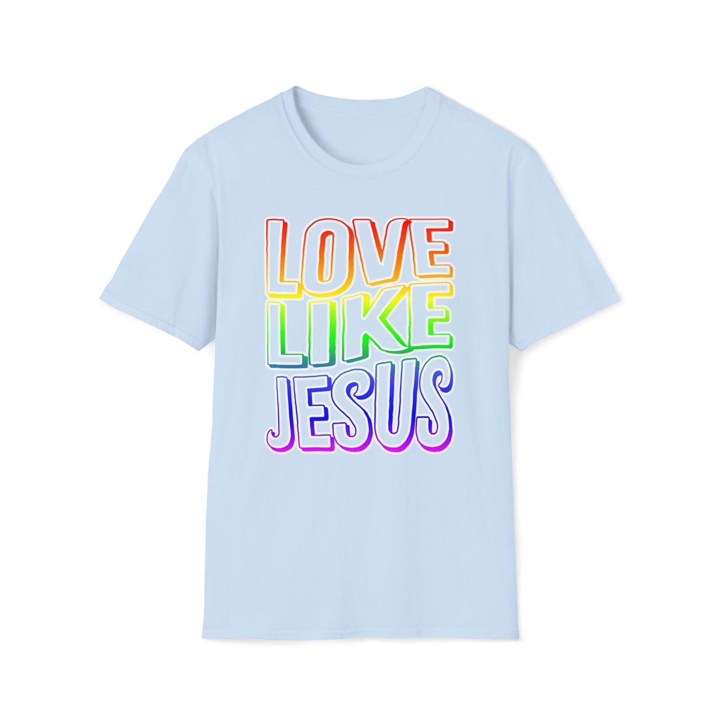 Love Like Jesus - Unisex Softstyle T-Shirt - One Collective Apparel