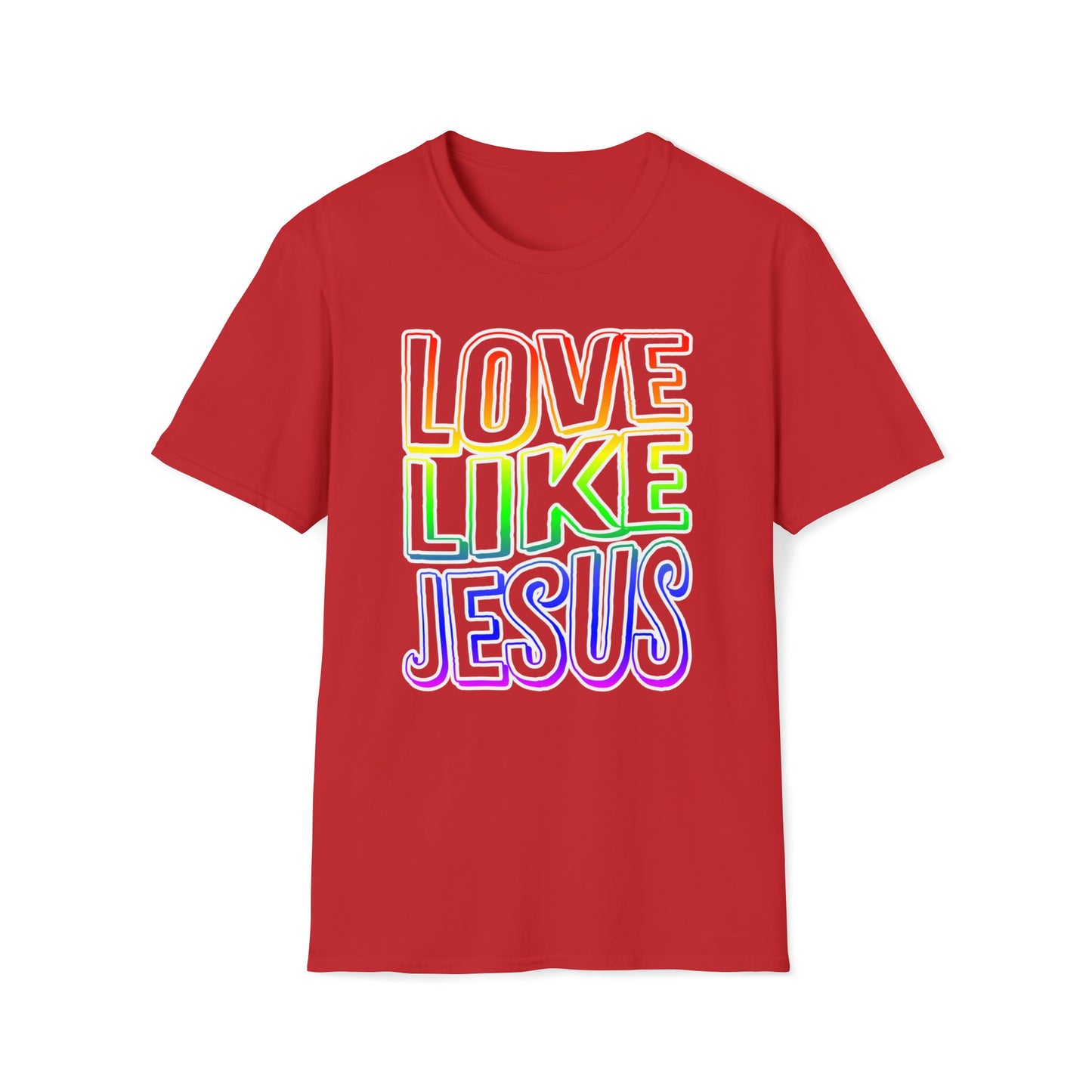 Love Like Jesus - Unisex Softstyle T-Shirt - One Collective Apparel