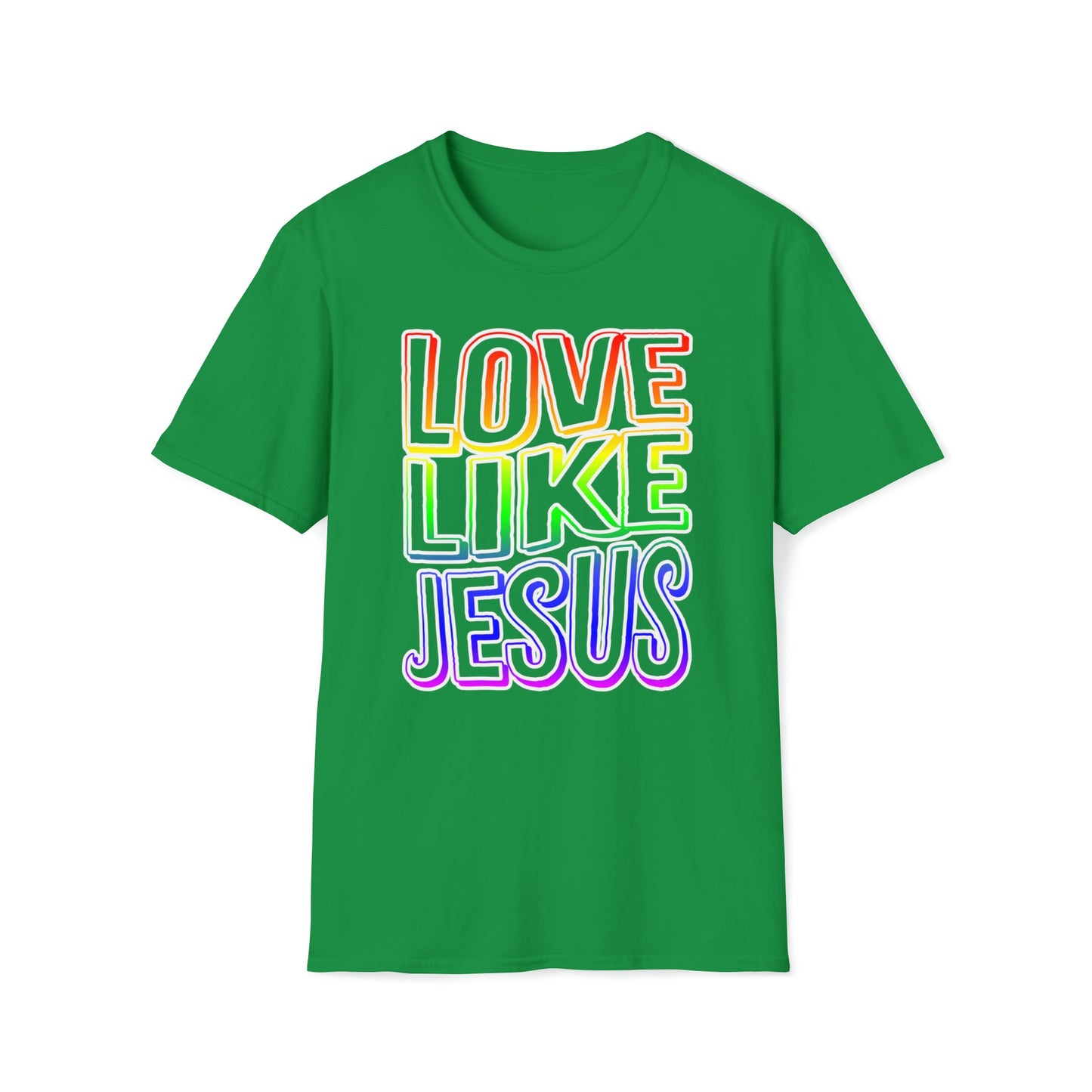 Love Like Jesus - Unisex Softstyle T-Shirt - One Collective Apparel
