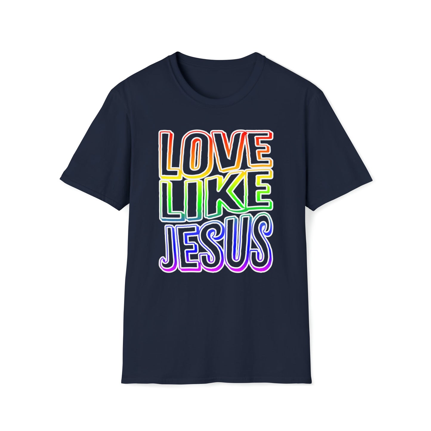 Love Like Jesus - Unisex Softstyle T-Shirt - One Collective Apparel