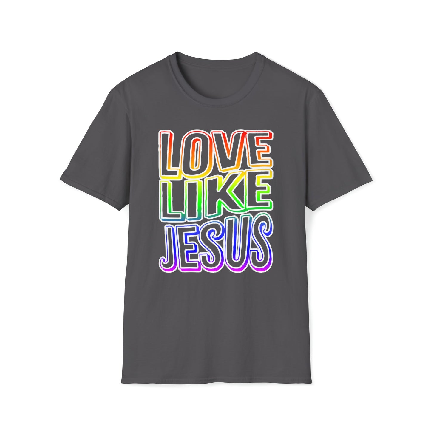Love Like Jesus - Unisex Softstyle T-Shirt - One Collective Apparel