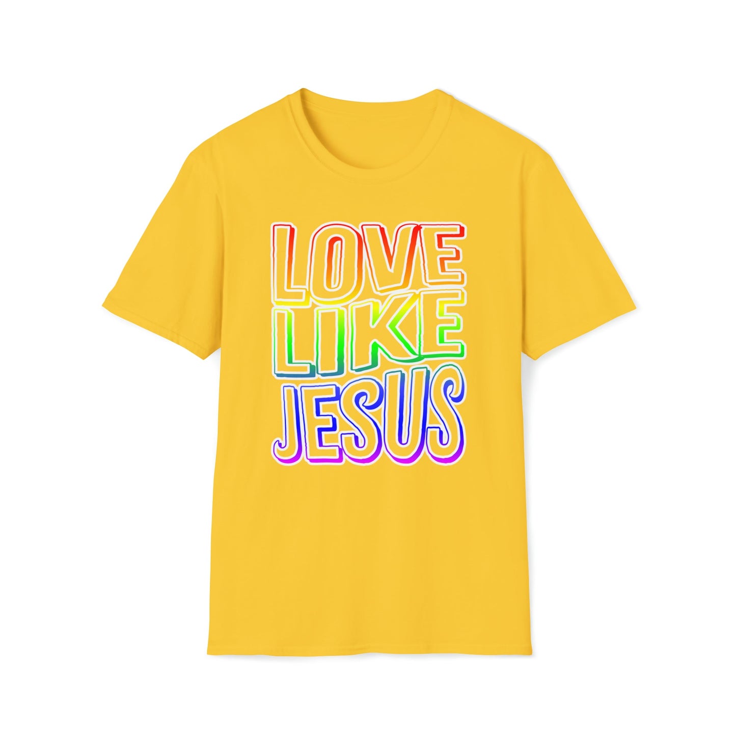 Love Like Jesus - Unisex Softstyle T-Shirt - One Collective Apparel