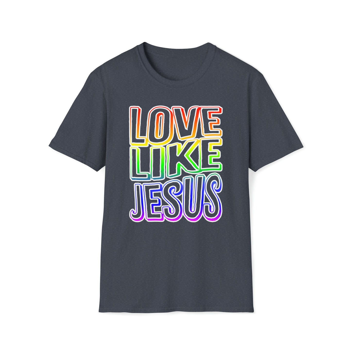 Love Like Jesus - Unisex Softstyle T-Shirt - One Collective Apparel