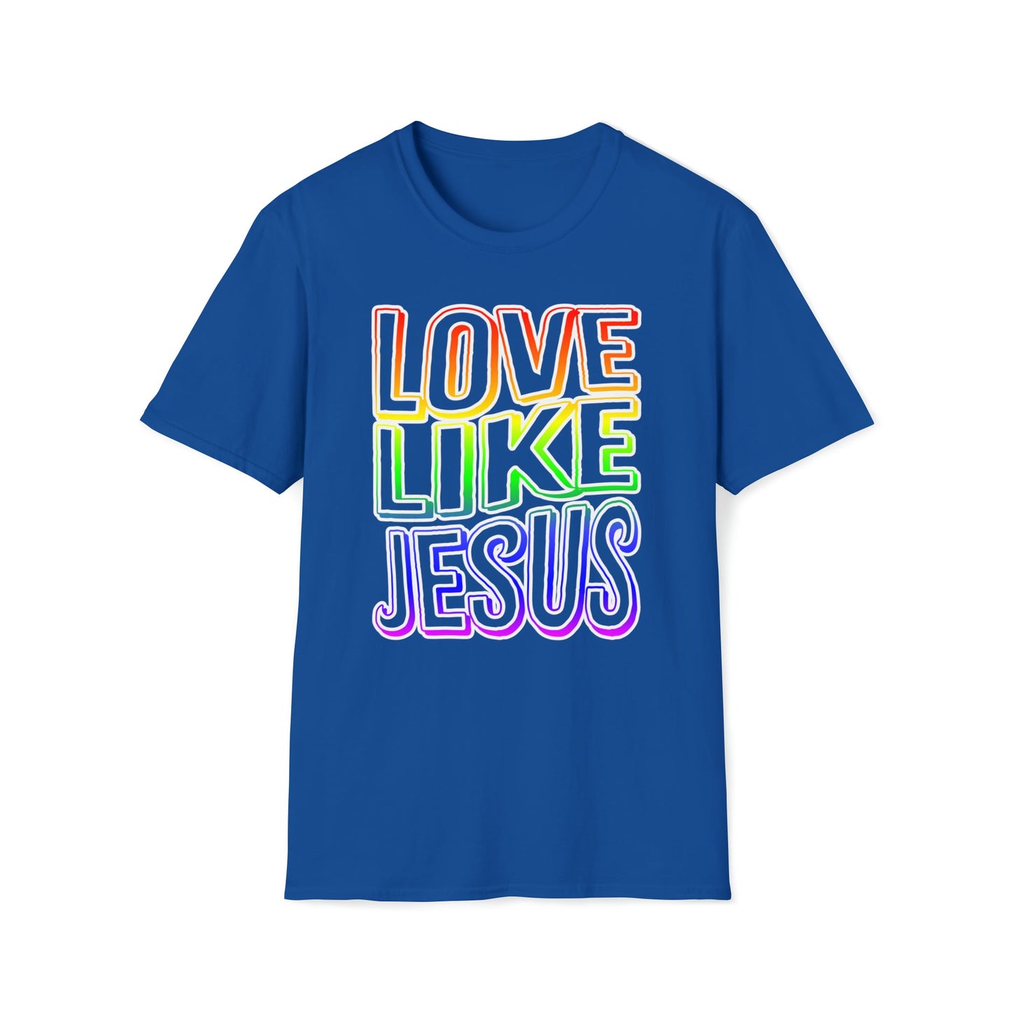 Love Like Jesus - Unisex Softstyle T-Shirt - One Collective Apparel