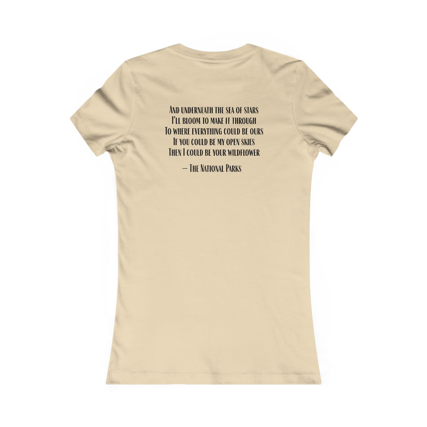 Open Skies and Wildflowers - Women's Favorite Tee - One Collective Apparel