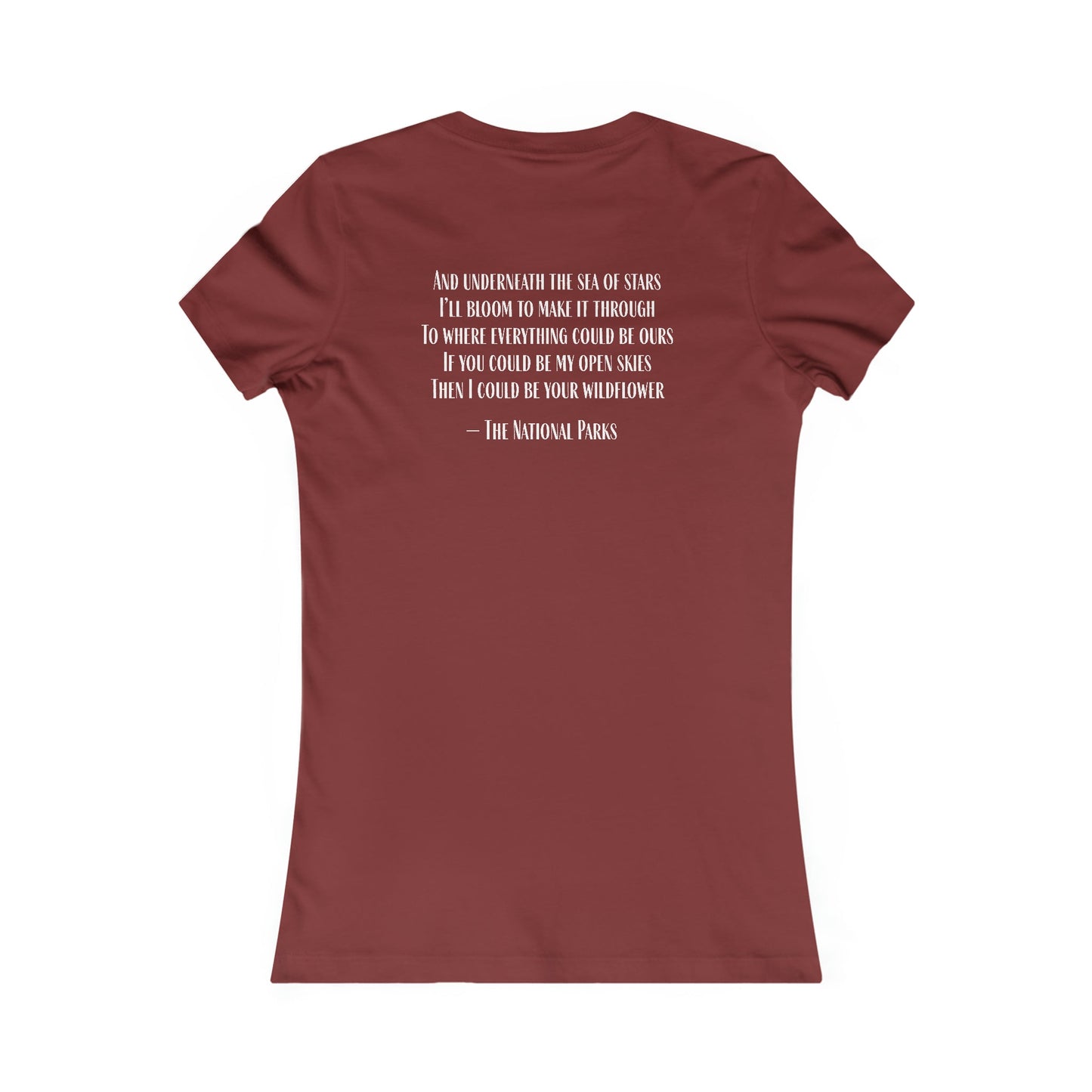 Open Skies and Wildflowers - Women's Favorite Tee - One Collective Apparel